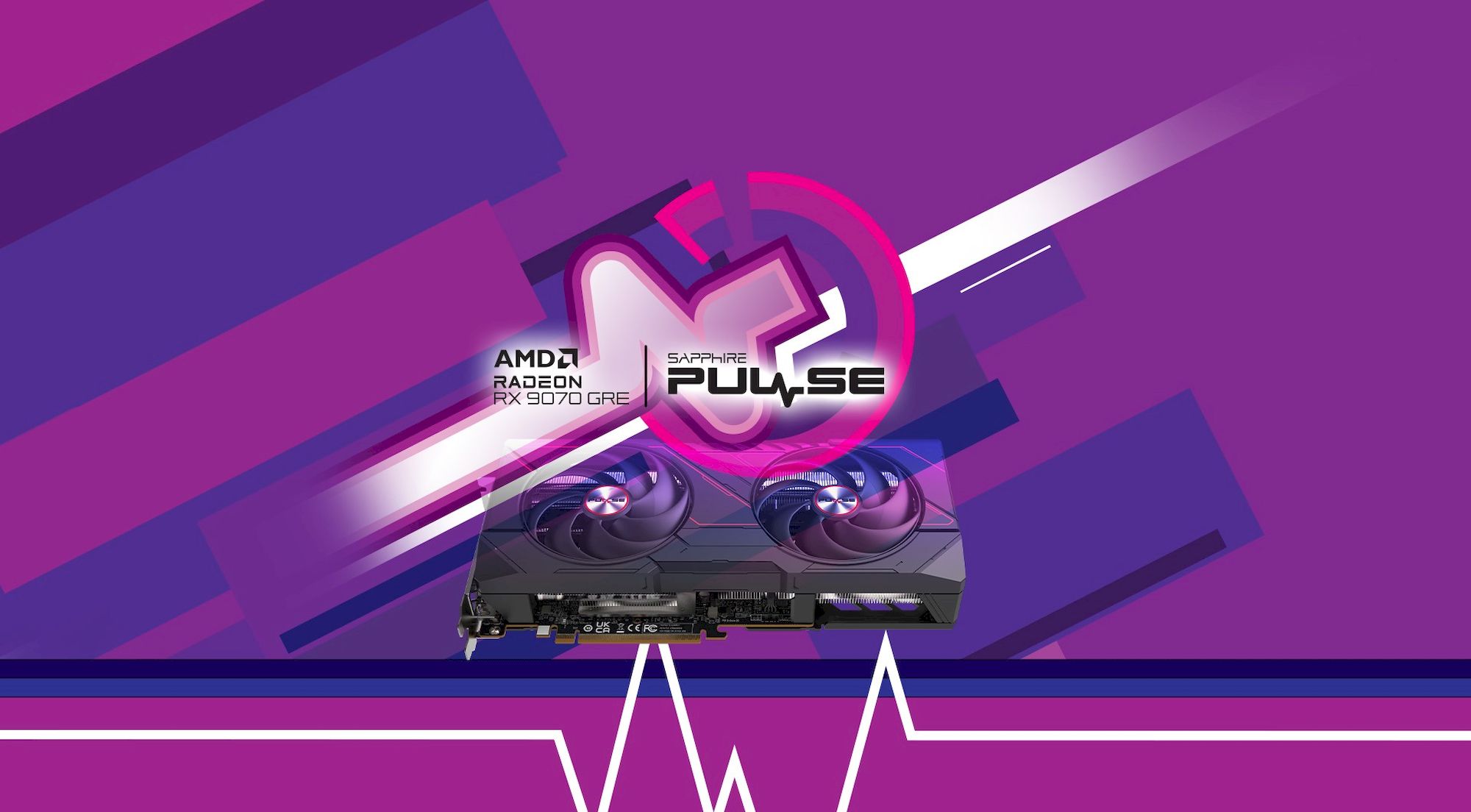 Sapphire PULSE AMD Radeon RX 9070 GRE GAMING OC 12GB