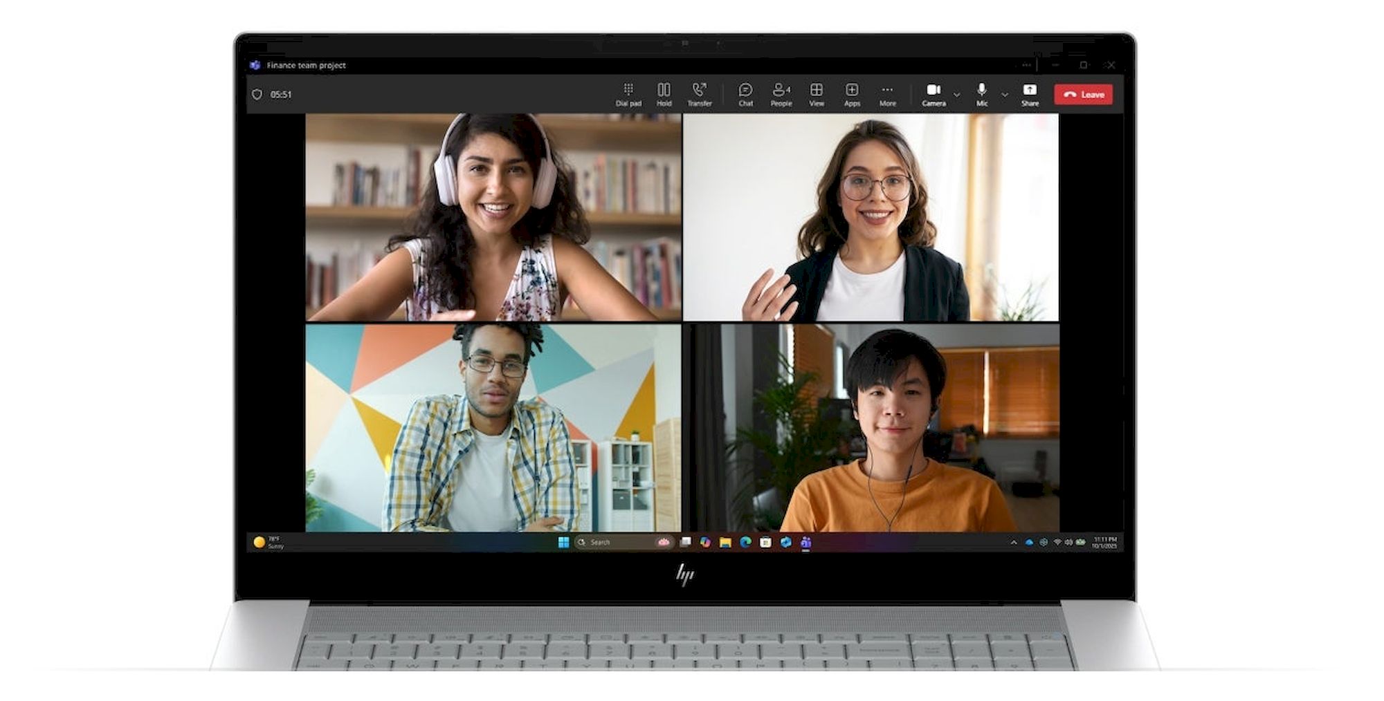 HP OmniBook X AI 17-de0070ncx (E0PD0EA#BCM) stříbrný