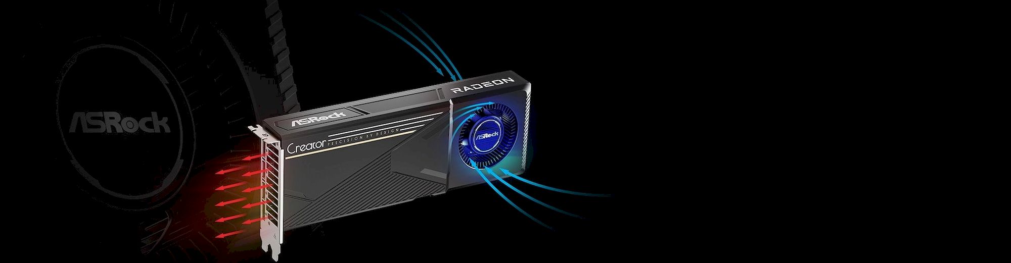 ASRock AMD Radeon AI PRO R9700 Creator 32GB GDDR6