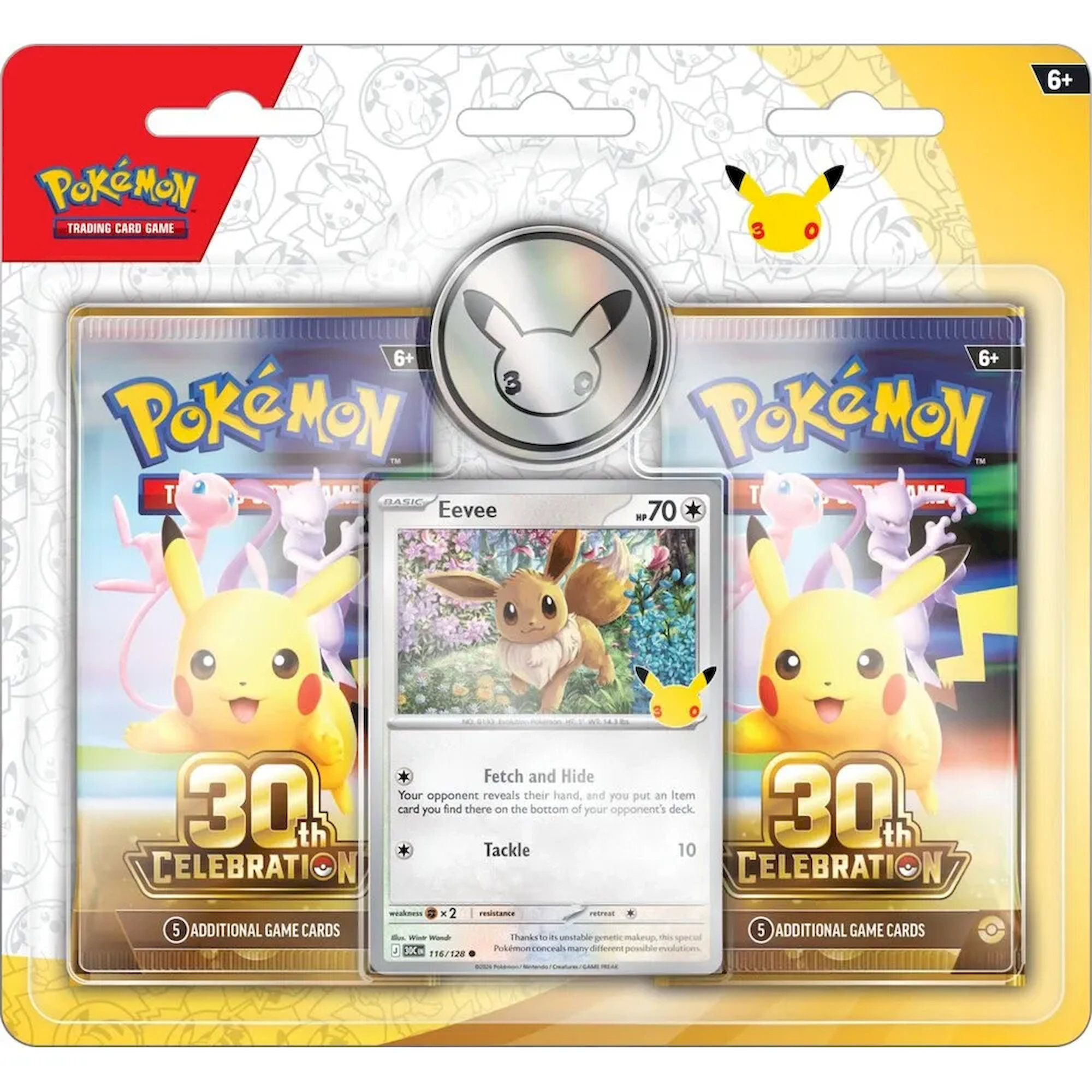 Pokémon TCG 30th Celebration 2-Pack Blister - produktová fotka