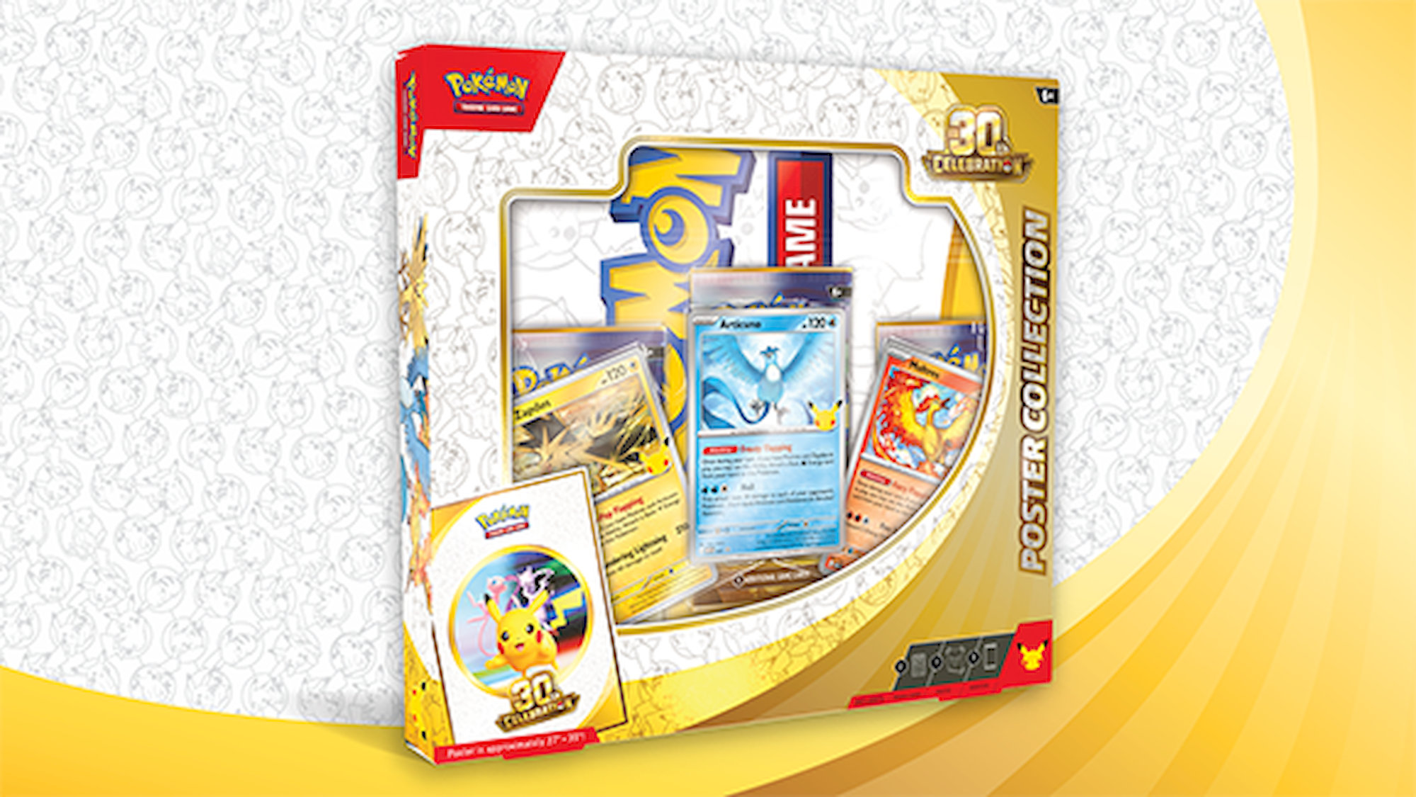 Pokémon TCG 30th Celebration Poster Collection - krabička