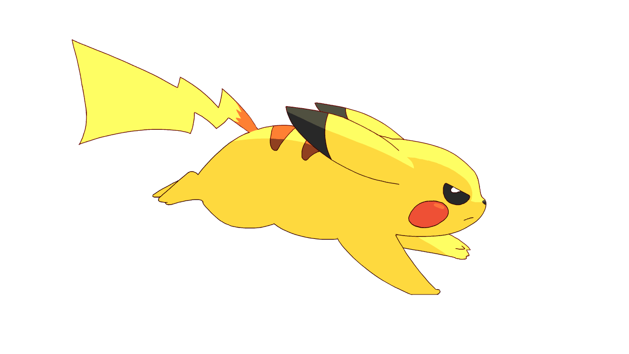 Běžící Pikachu - Pokémon TCG 30th Celebration