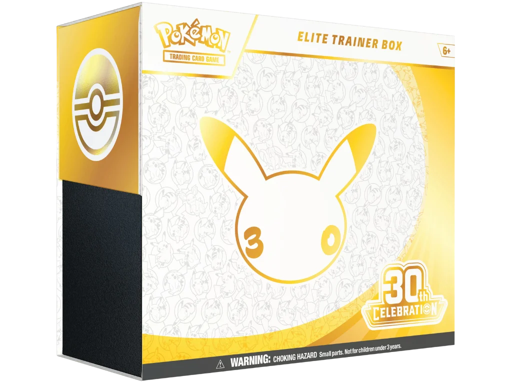 Pokémon TCG 30th Celebration Elite Trainer Box - produktová fotka