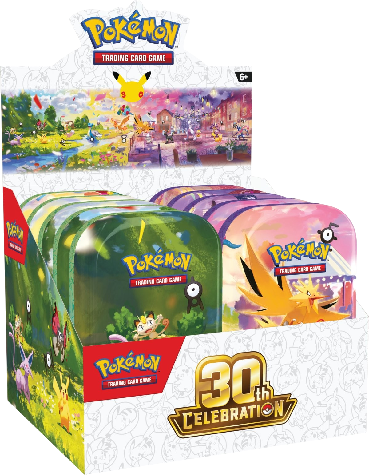 Pokémon TCG 30th Celebration Mini Tin - produktová fotka