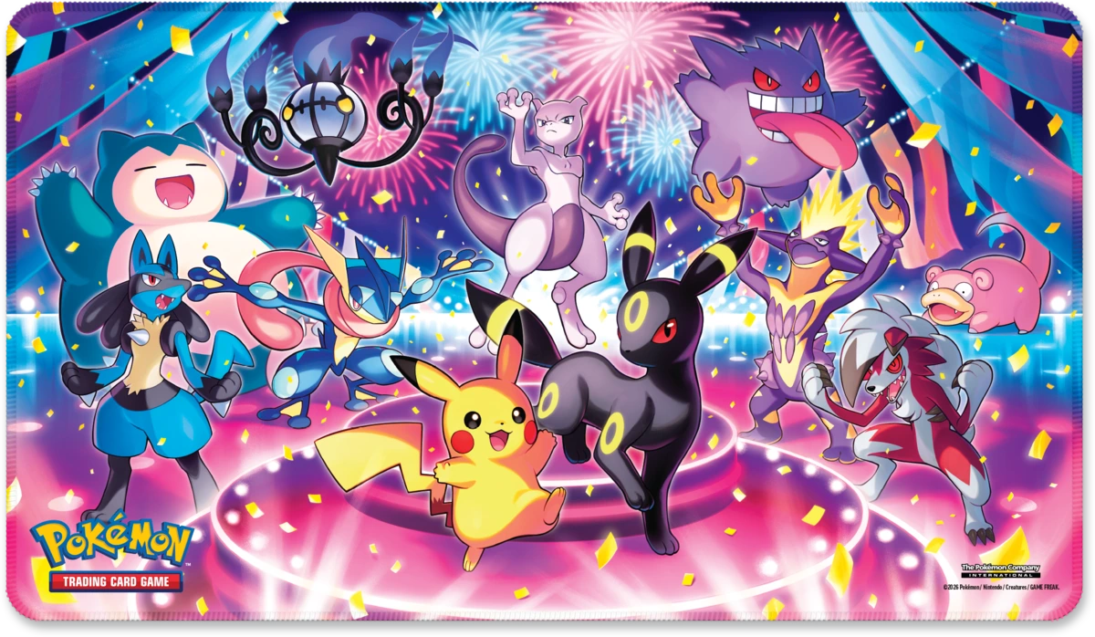 Hrací podložka Pokémon TCG 30th Celebration Night