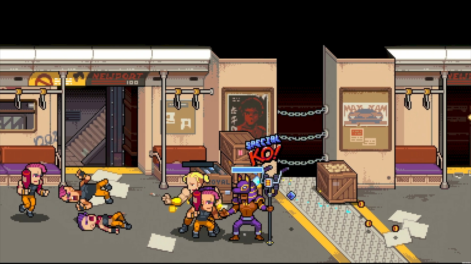 Double Dragon Gaiden: Rise of the Dragons (Code In Box)(Switch)