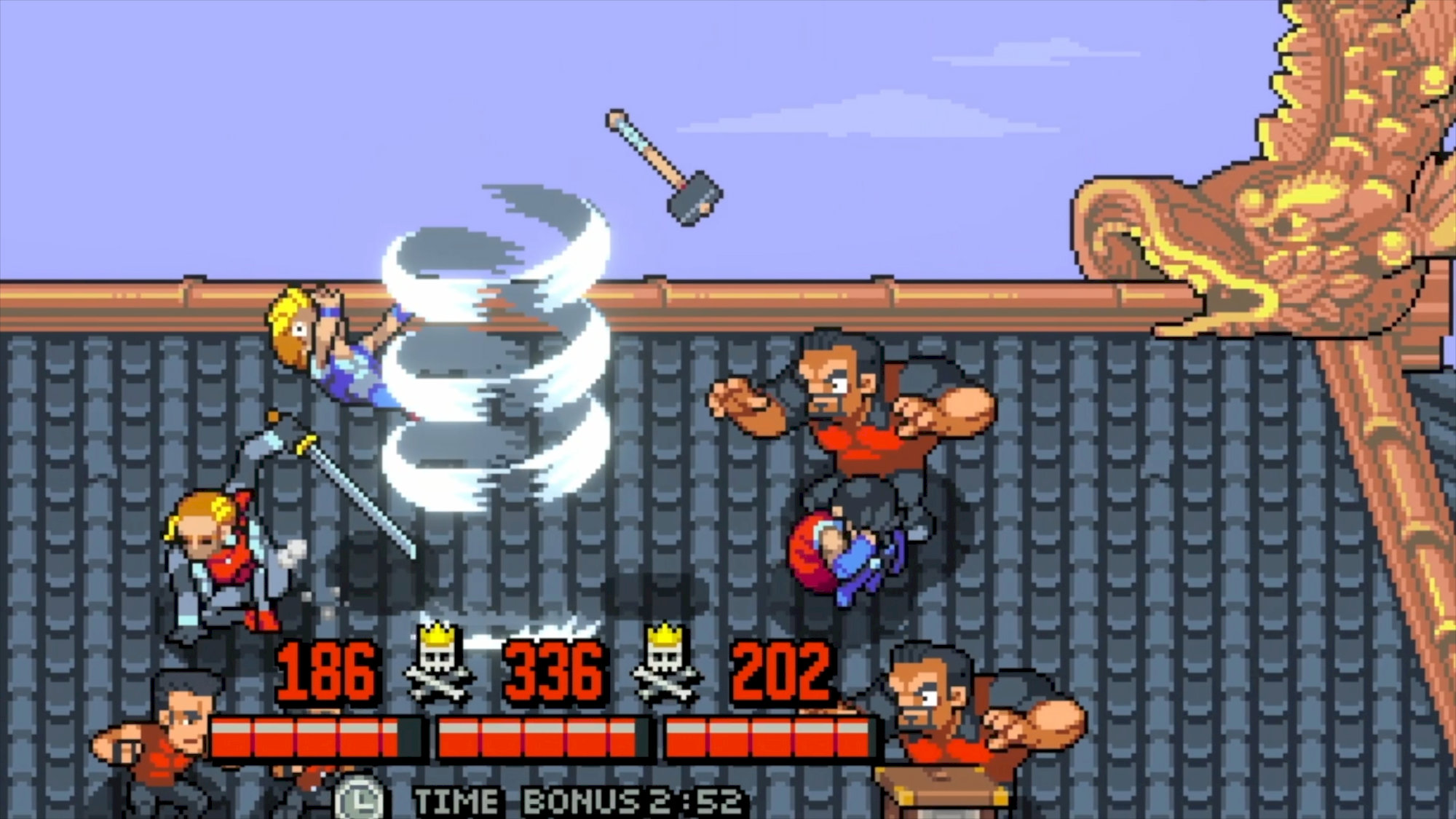 Double Dragon Gaiden: Rise of the Dragons (Code In Box)(Switch)