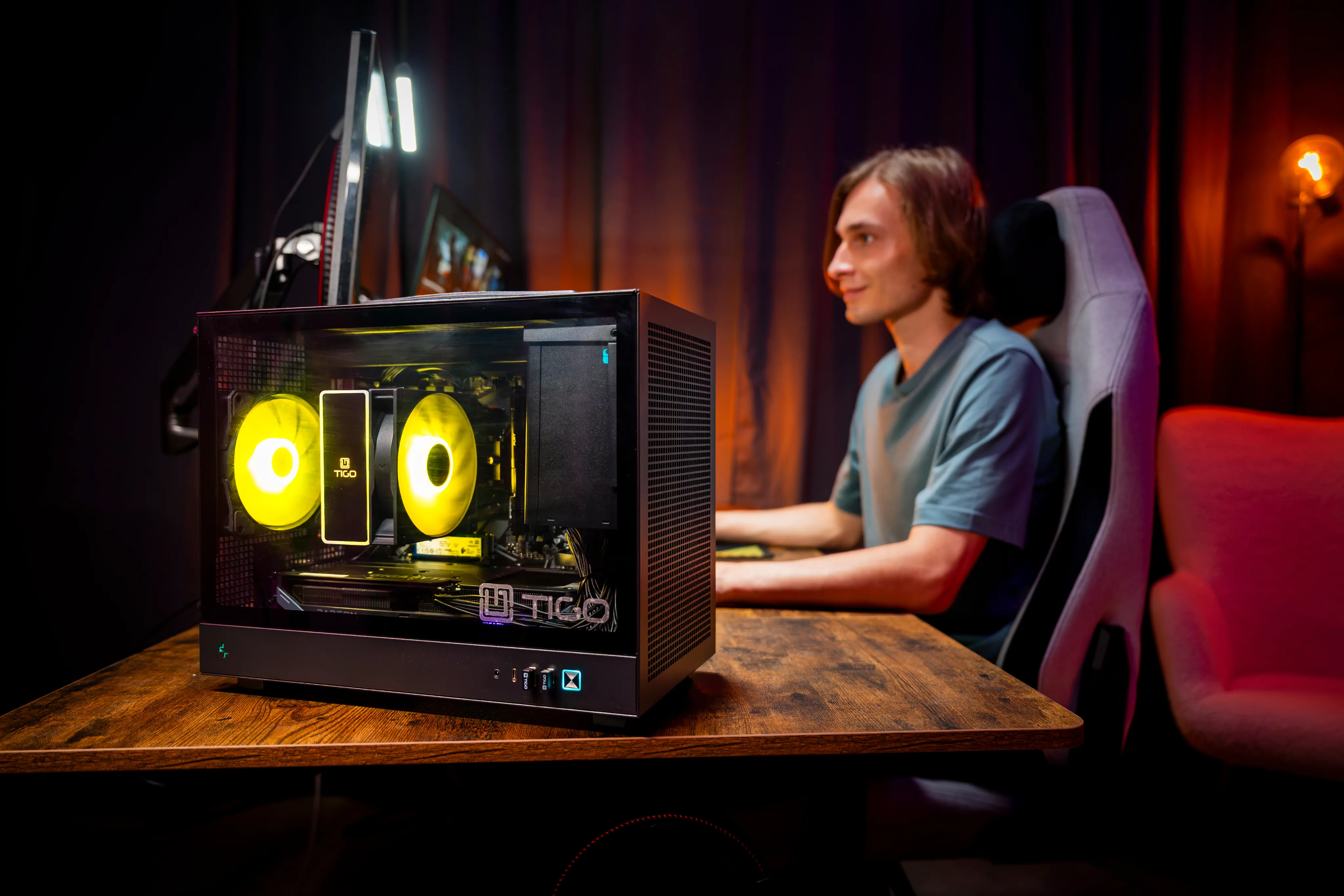 TIGO Machine Desktop připravený na přenášení