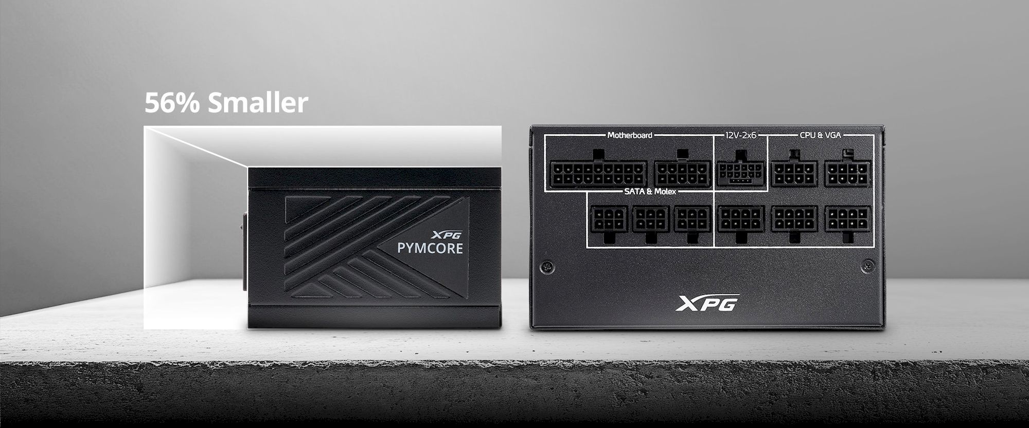 ADATA XPG PYMCORE 850W černý