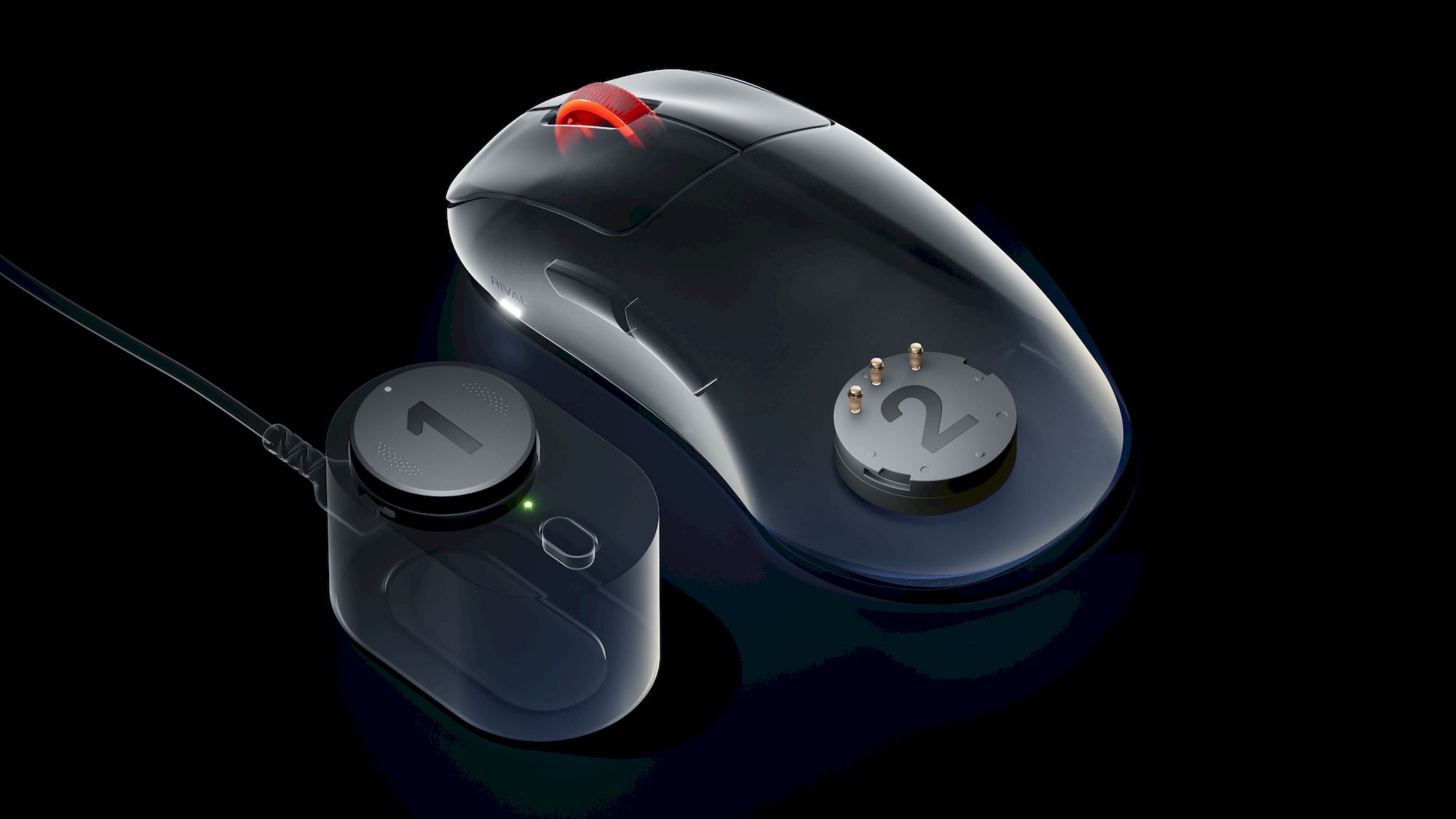 SteelSeries Rival Pro Mini herní myš černá
