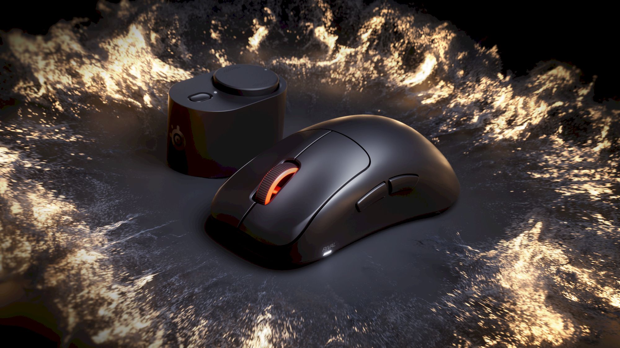 SteelSeries Rival Pro Mini herní myš černá