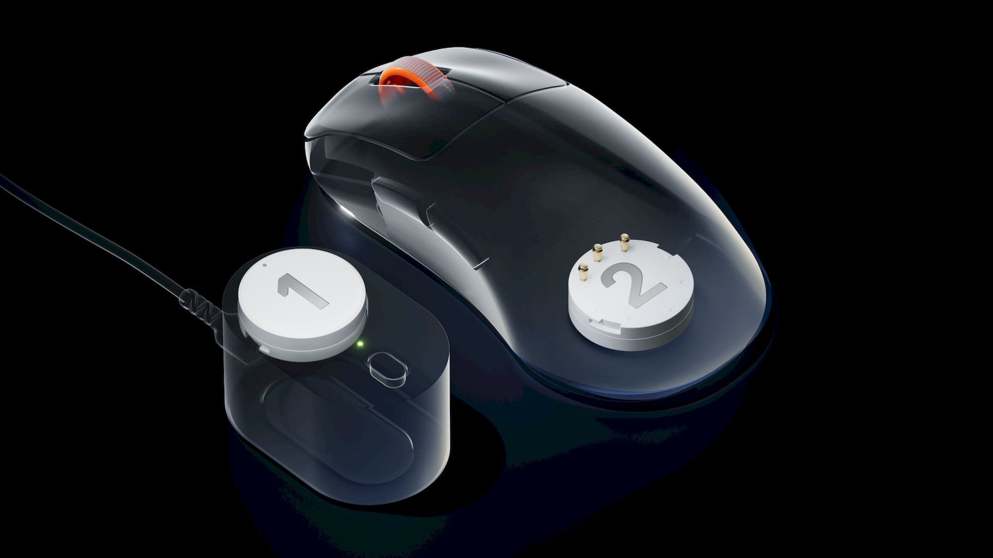 SteelSeries Rival Pro herní myš bílá