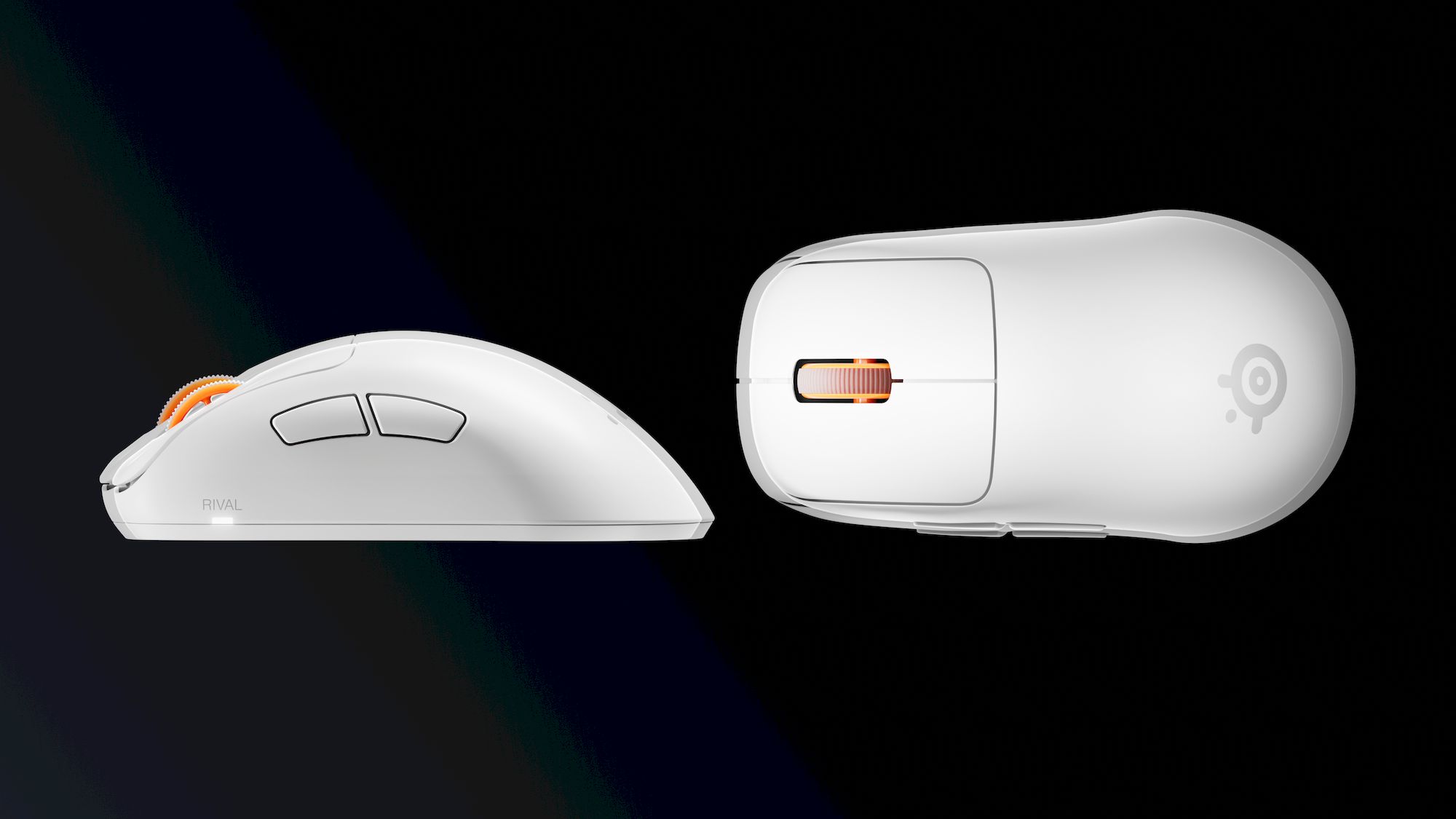 SteelSeries Rival Pro herní myš bílá
