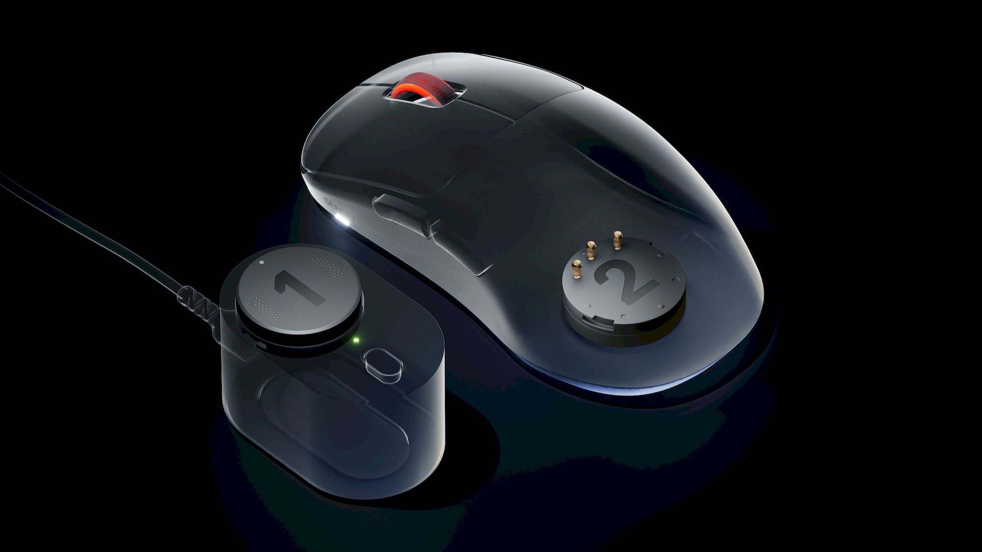 SteelSeries Sensei Pro herní myš černá