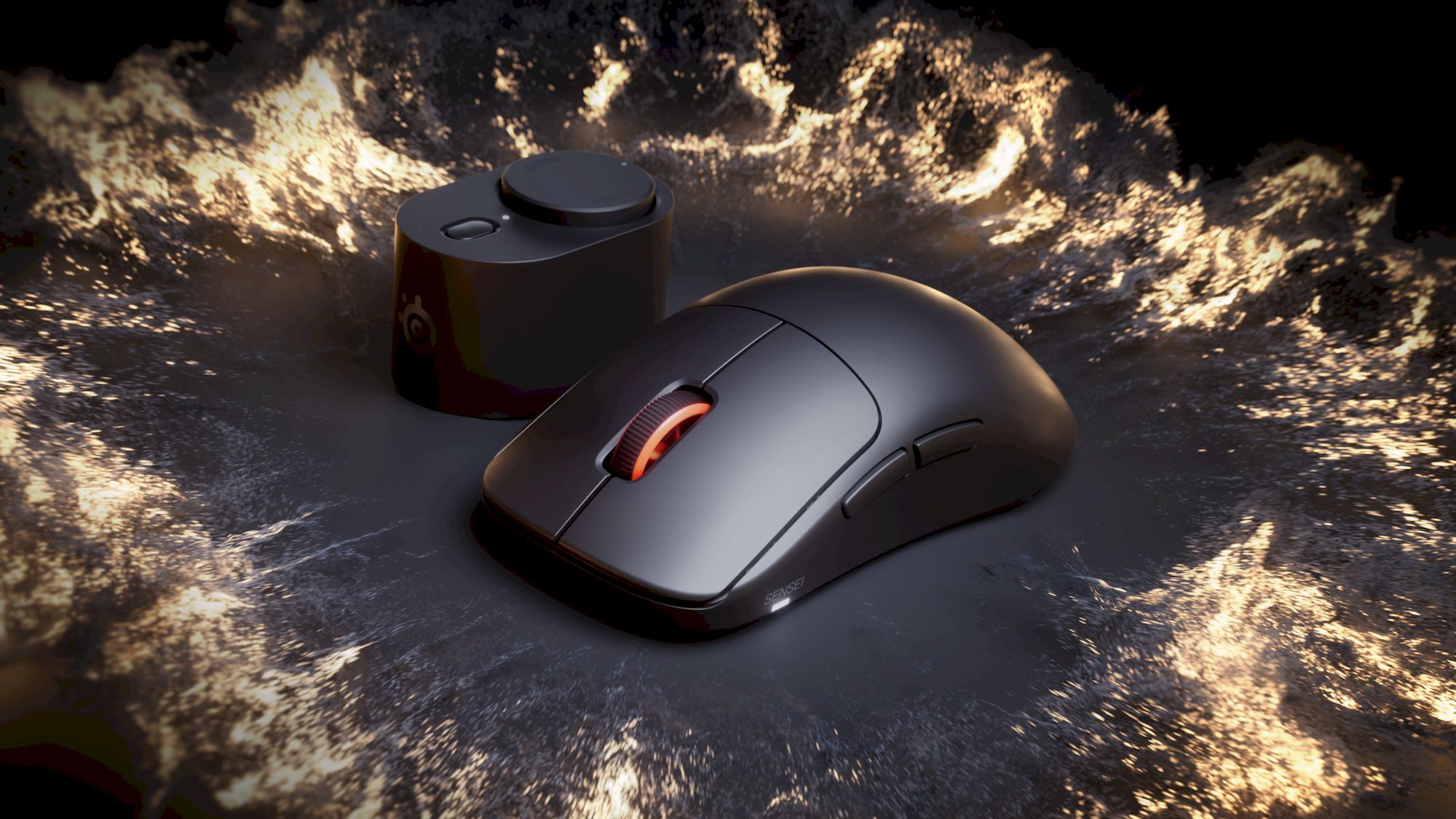 SteelSeries Sensei Pro herní myš černá