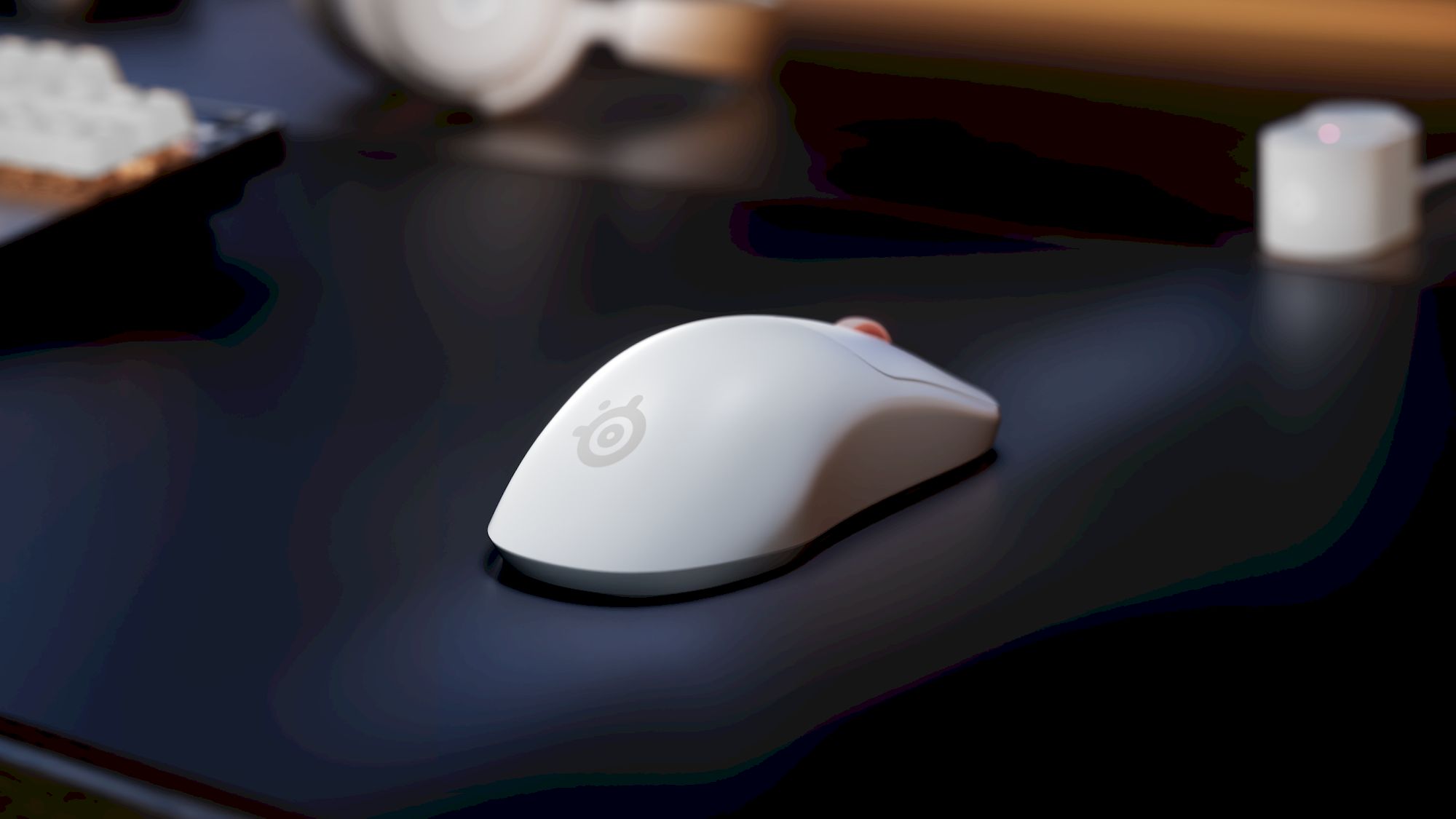SteelSeries Sensei Pro herní myš bílá