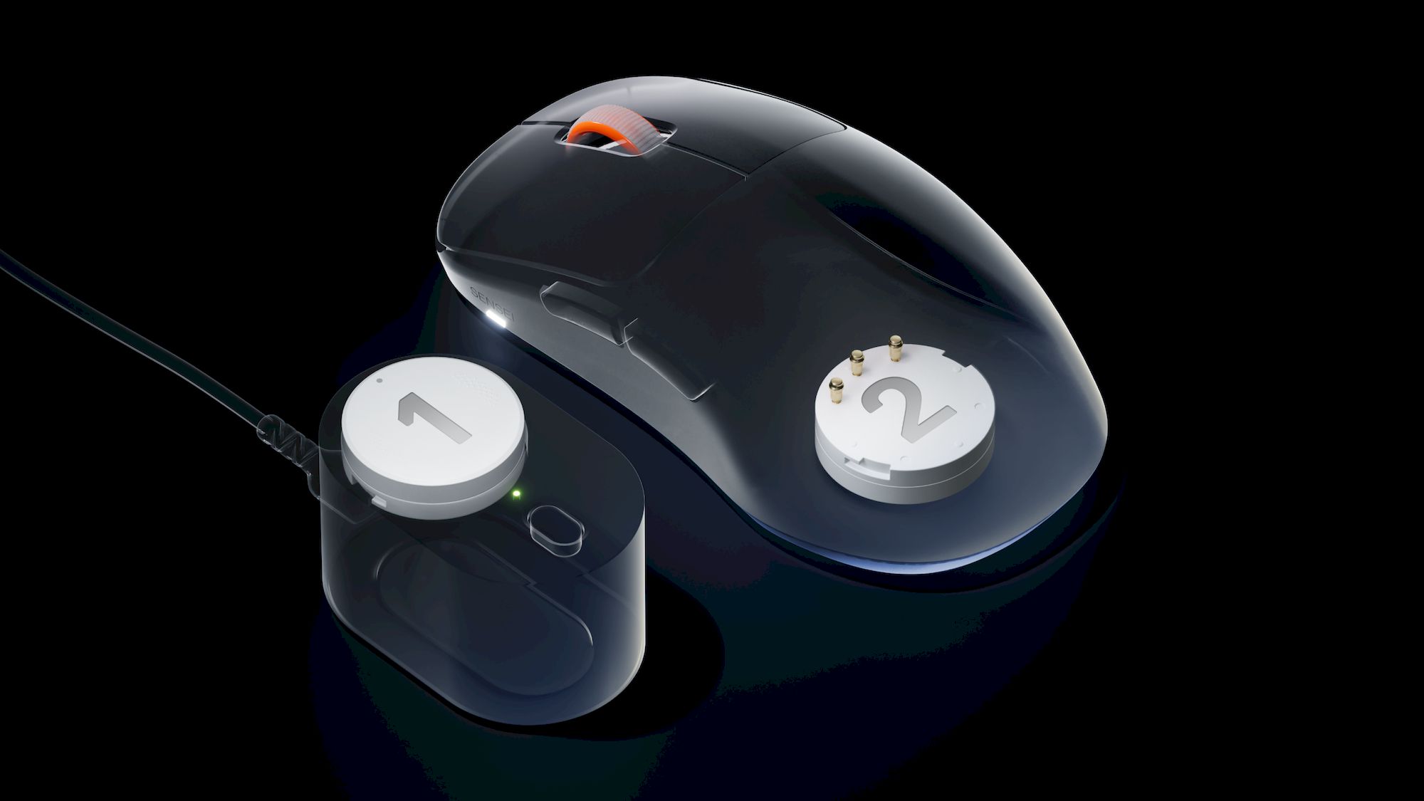 SteelSeries Sensei Pro herní myš bílá