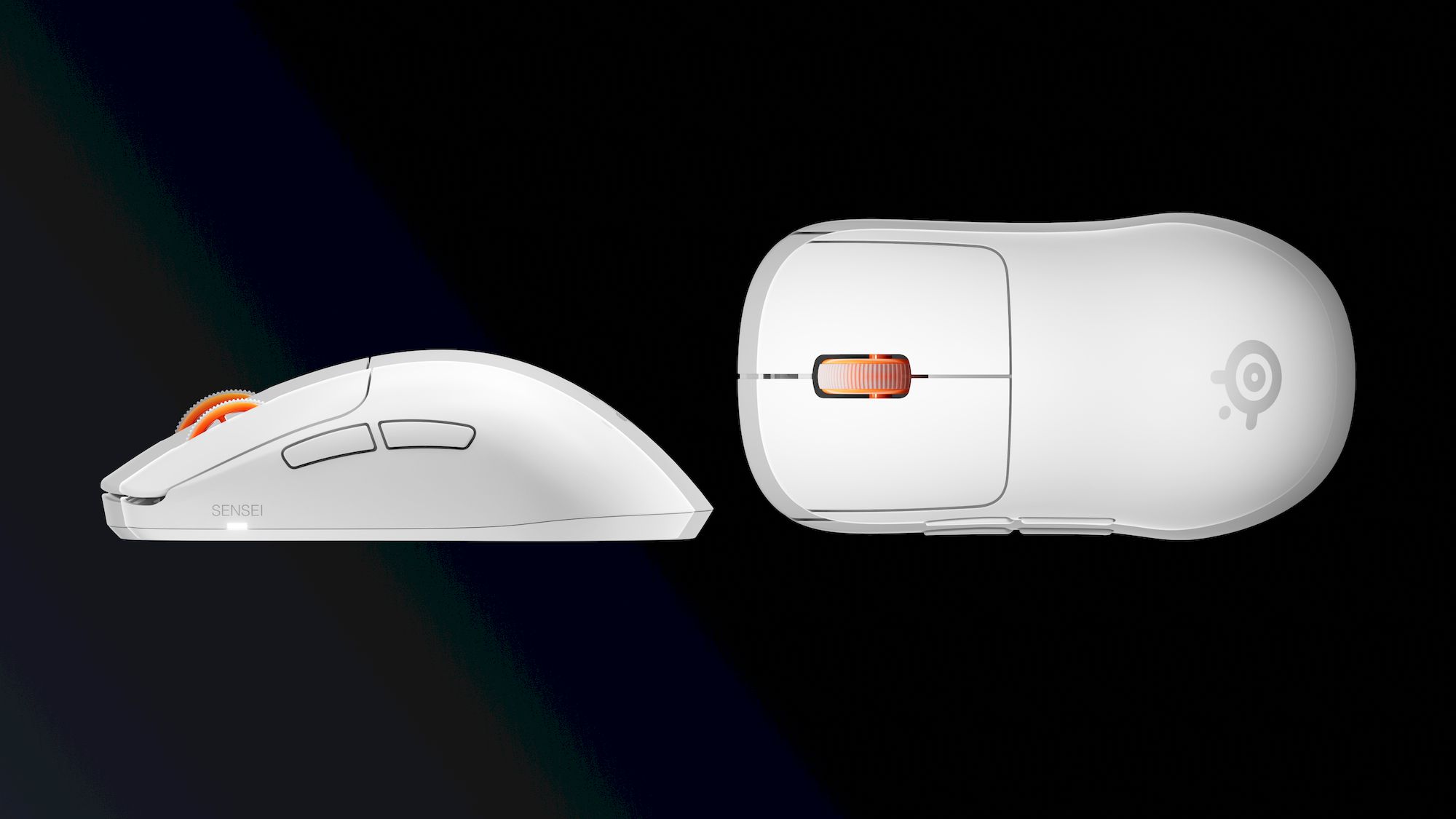 SteelSeries Sensei Pro herní myš bílá