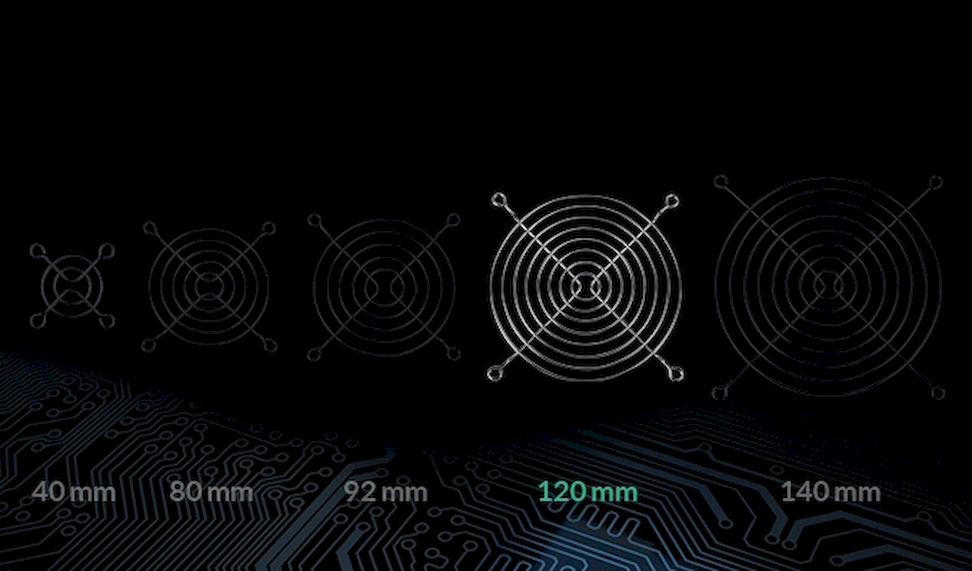 Arctic mřížka pro 140mm ventilátor