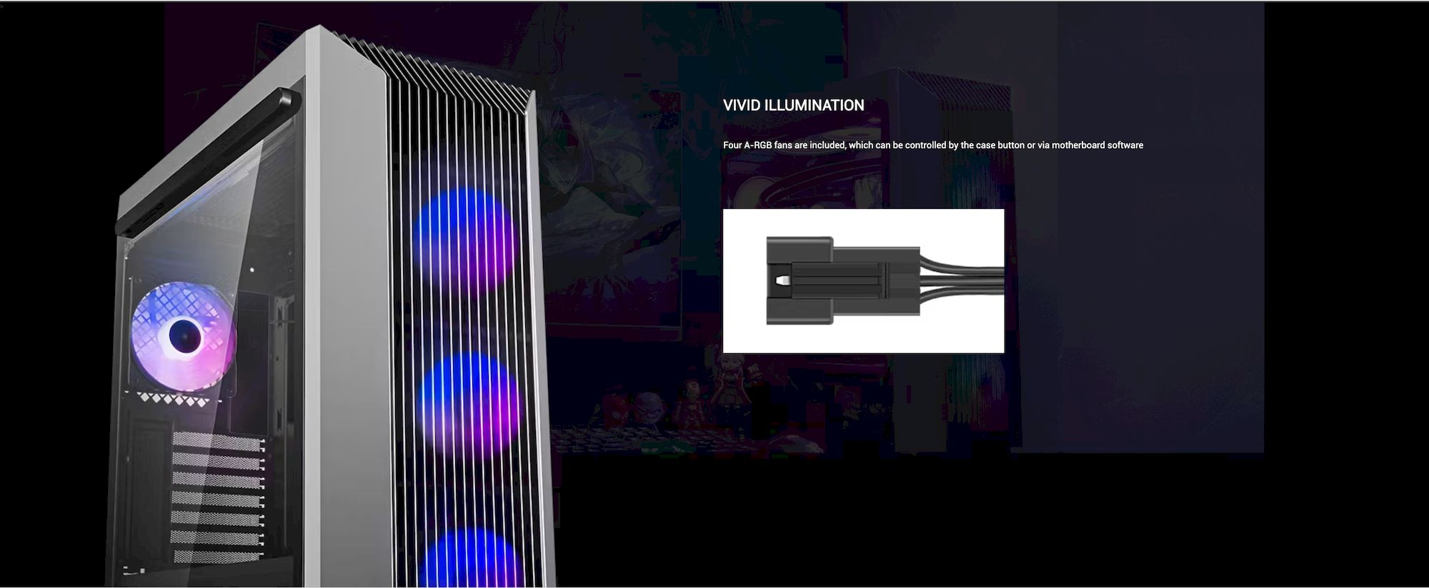 DEEPCOOL CL500 4F černá