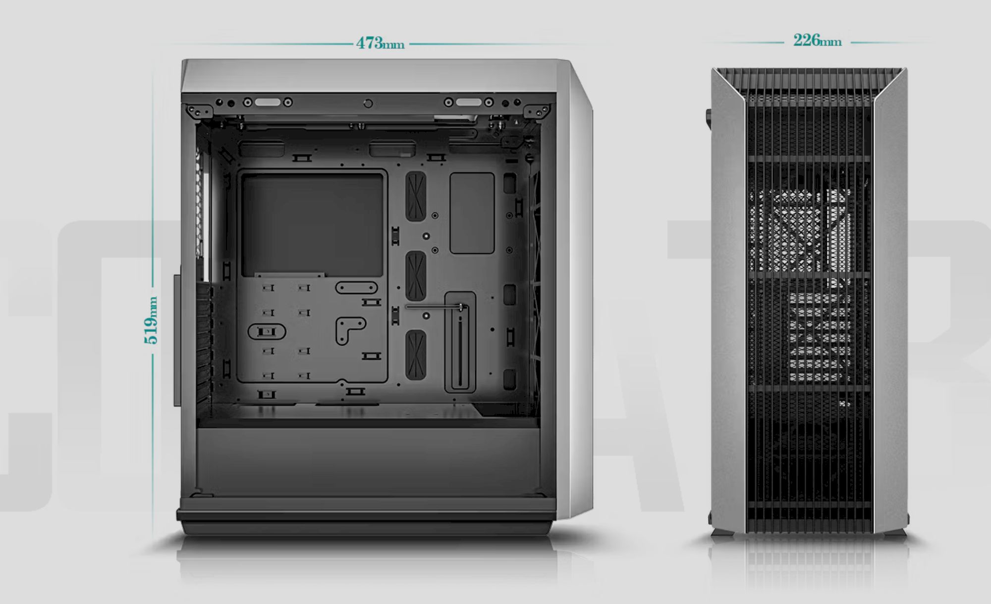 DEEPCOOL CL500 4F černá