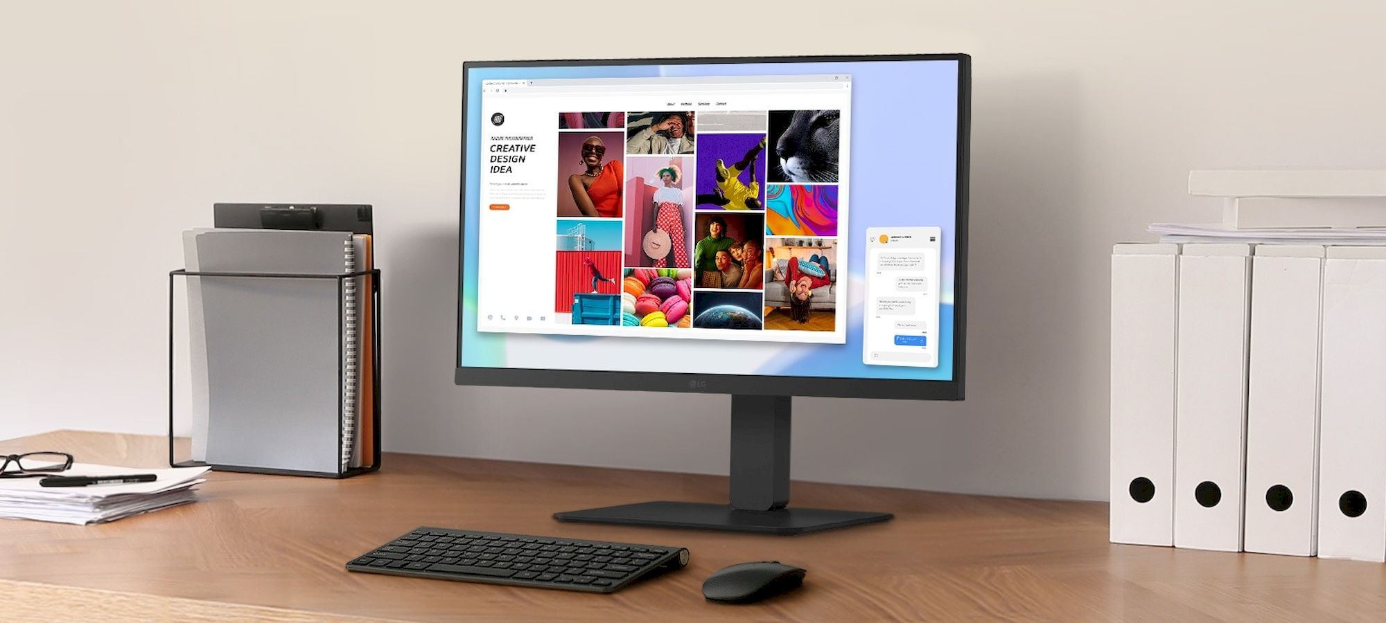 LG 24BA560-T monitor 24"