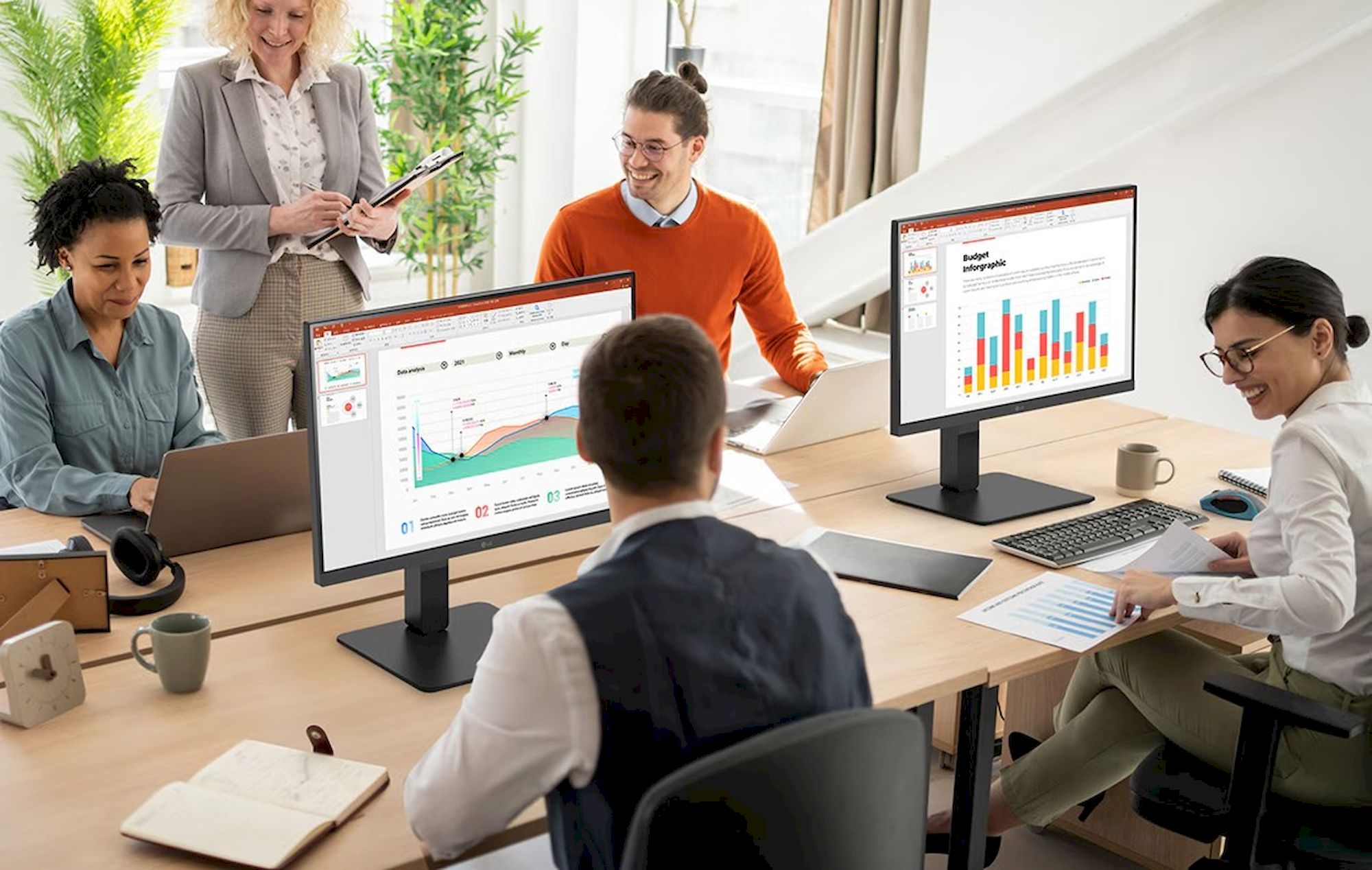 LG 24BA560-T monitor 24"