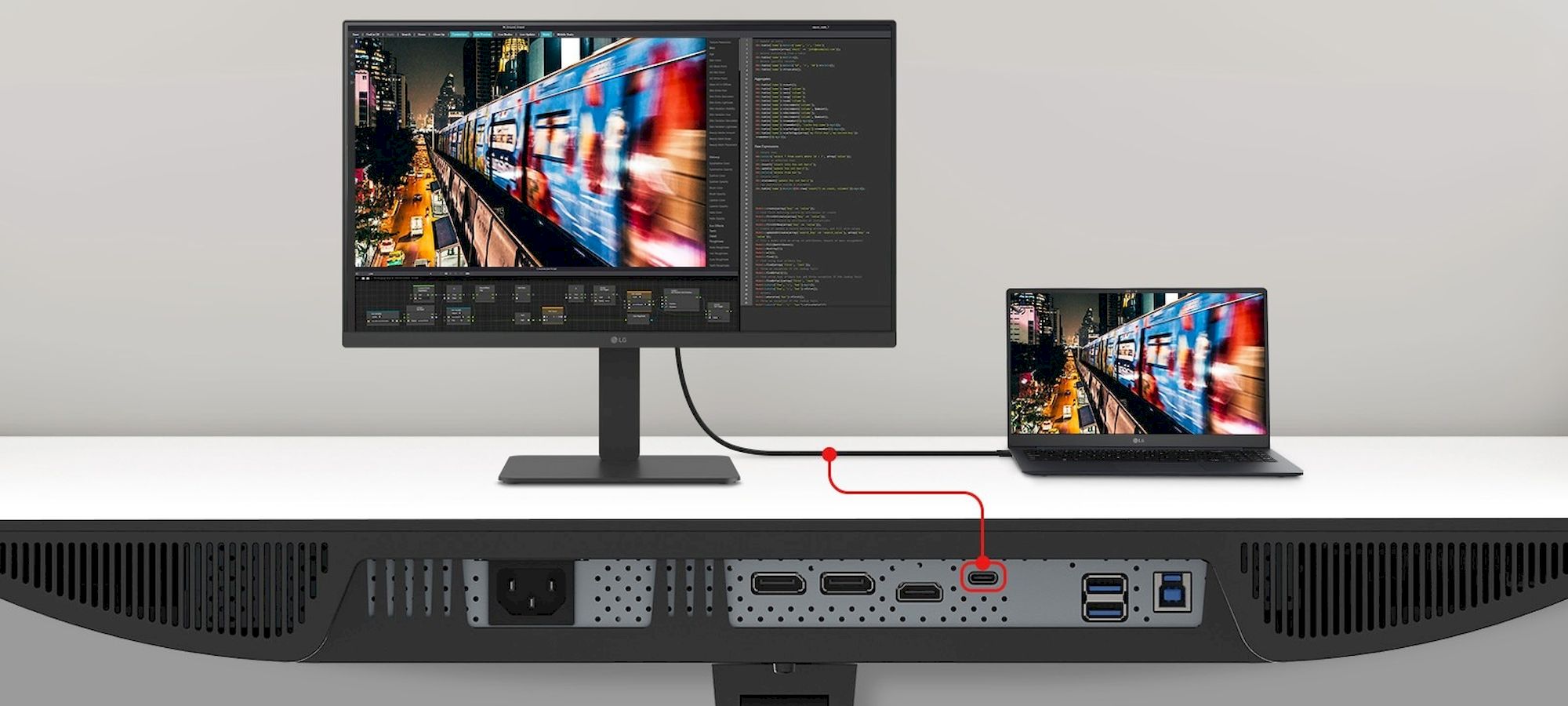 LG 27BA65QB-T monitor 27"