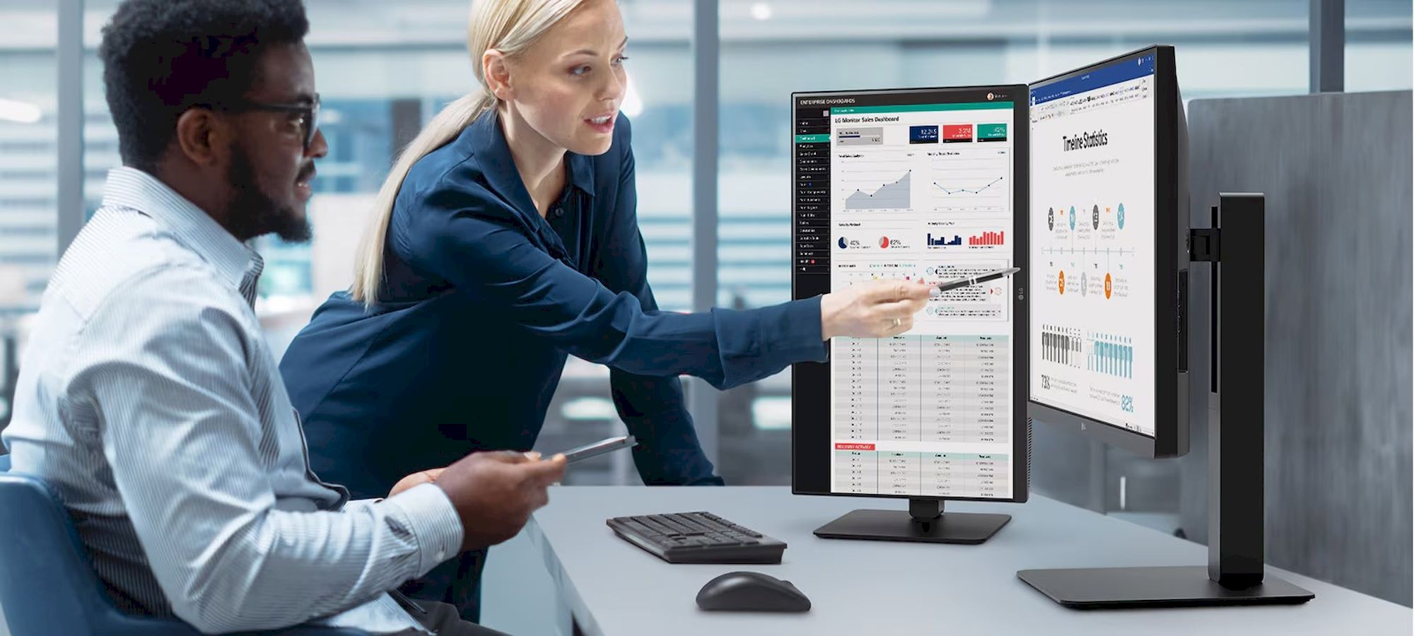 LG 27BA65QB-T monitor 27"