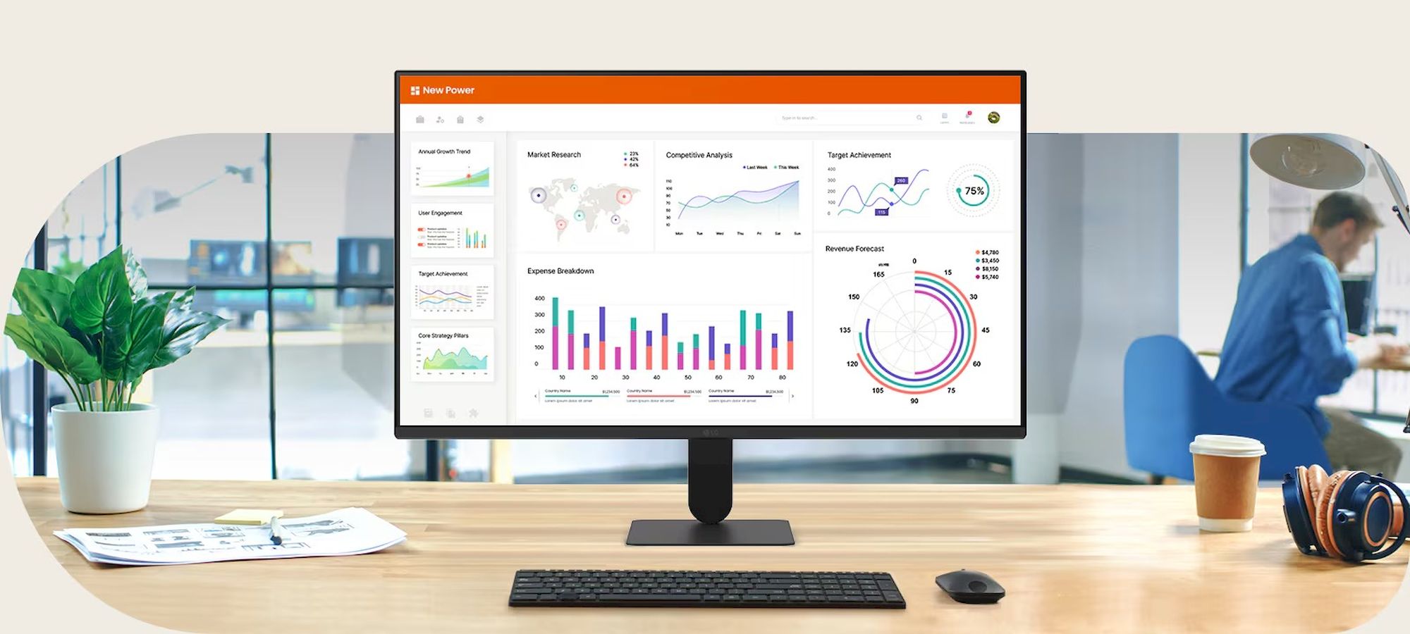 LG 27U411B-B monitor 27"