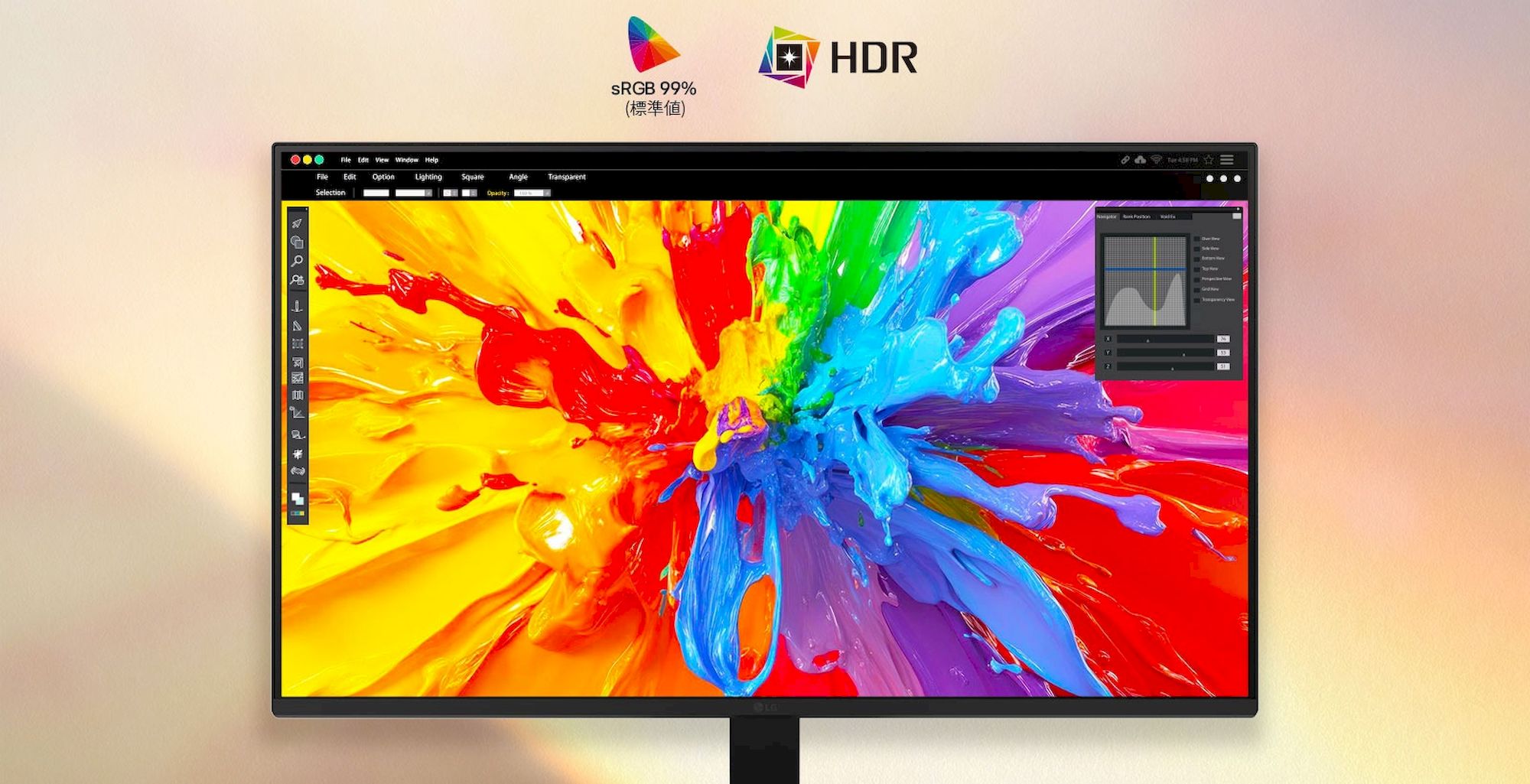 LG 27U411B-B monitor 27"