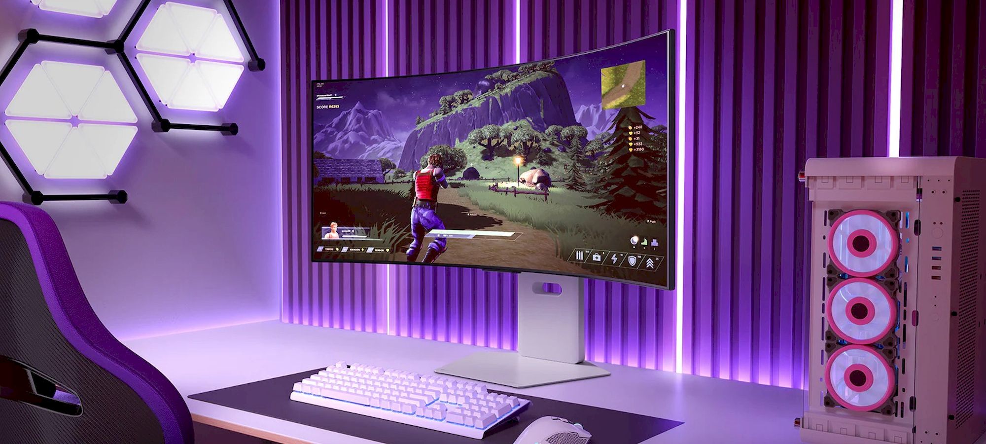 LG UltraGear WebOS 34GX90SB-W herní monitor 34"
