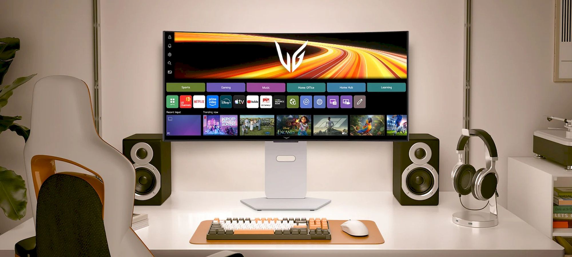 LG UltraGear WebOS 34GX90SB-W herní monitor 34"