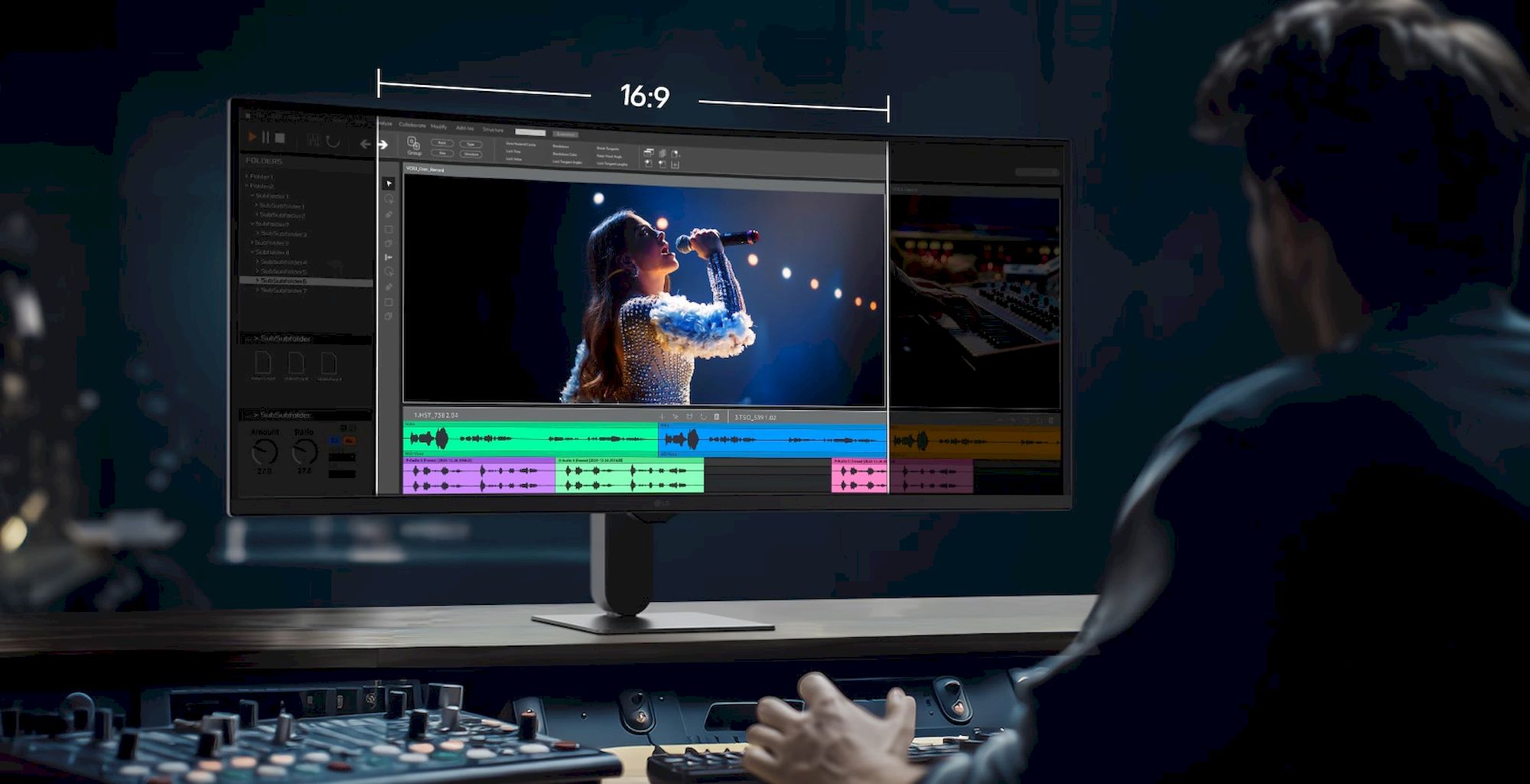 LG 34U620SB-B monitor 34"