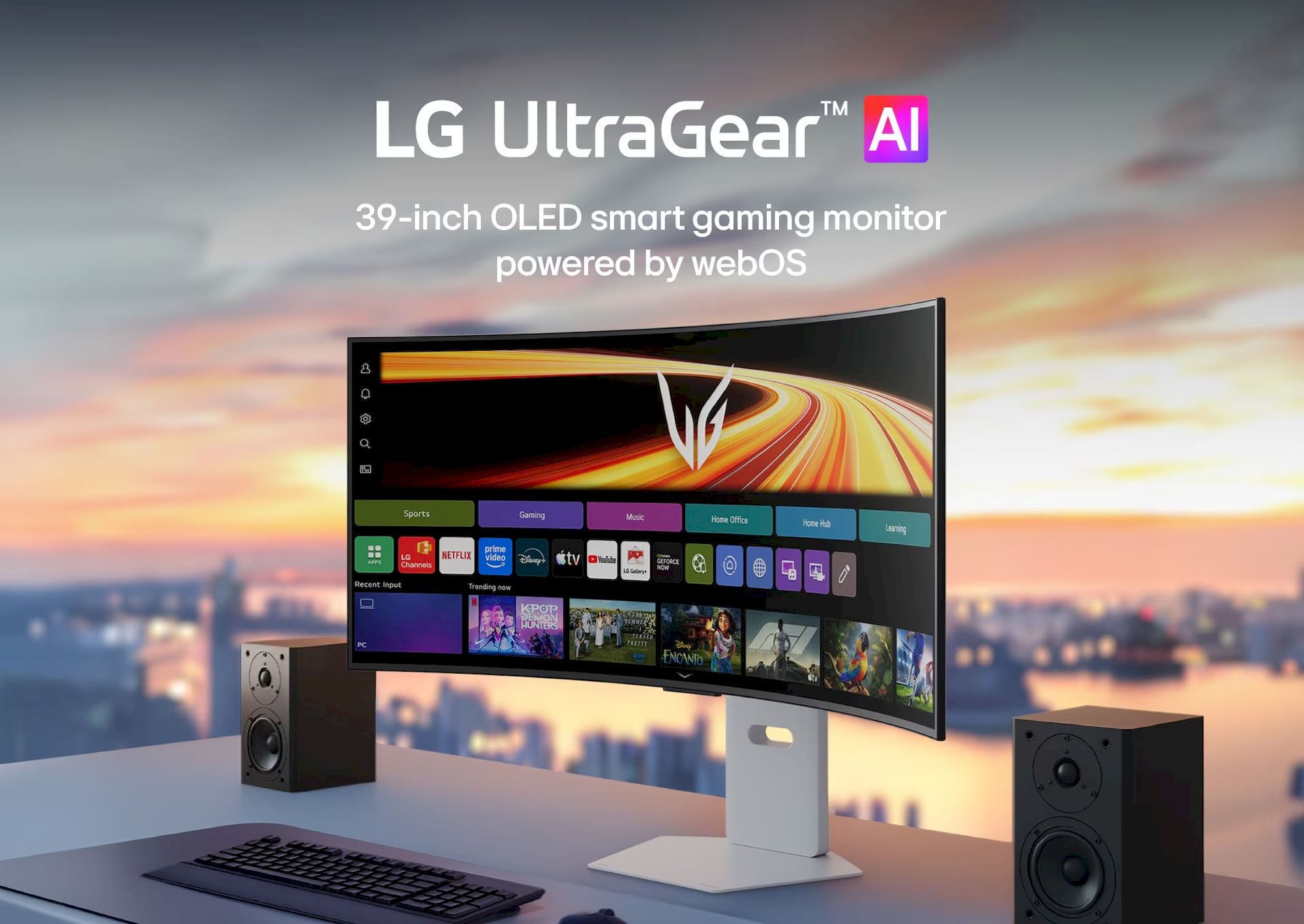 LG UltraGear WebOS 39GX90SB-W herní monitor 39"