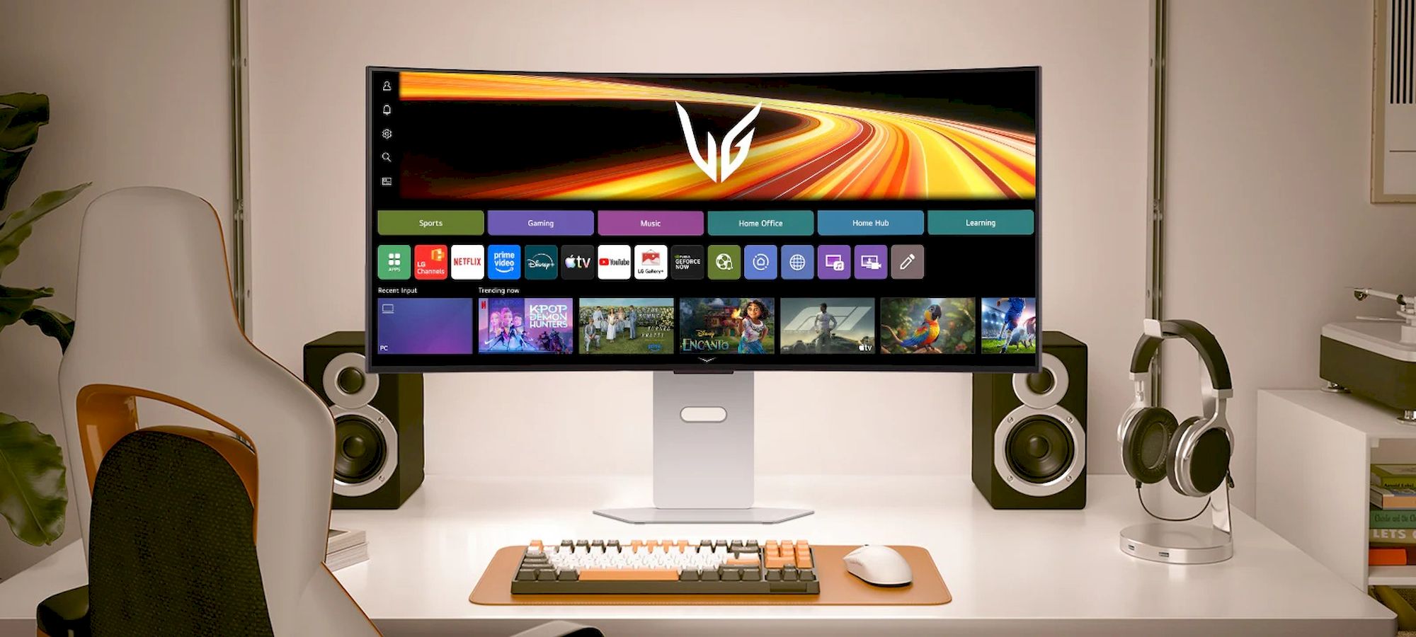 LG UltraGear WebOS 39GX90SB-W herní monitor 39"