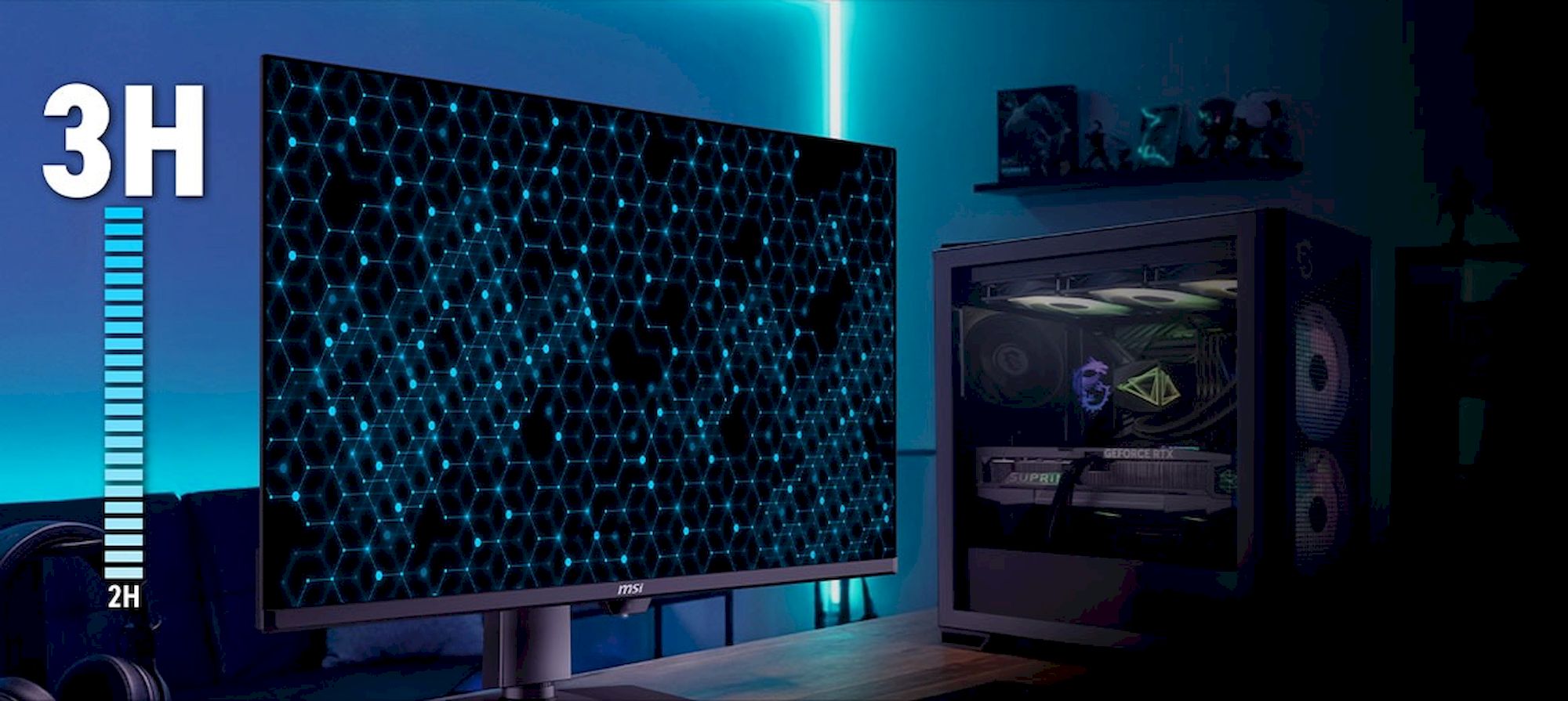 MSI MPG 322UR QD-OLED X24 herní monitor 32"