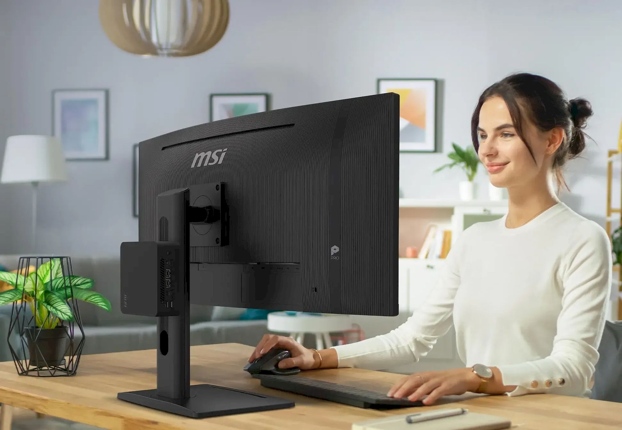 MSI PRO MP341CQPHG E12 monitor 34"