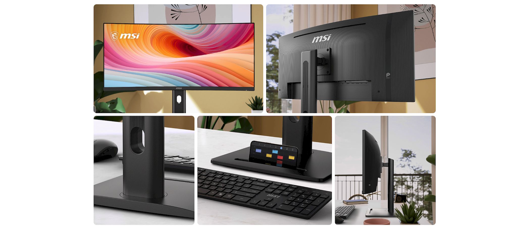 MSI PRO MP341CQPHG E12 monitor 34"