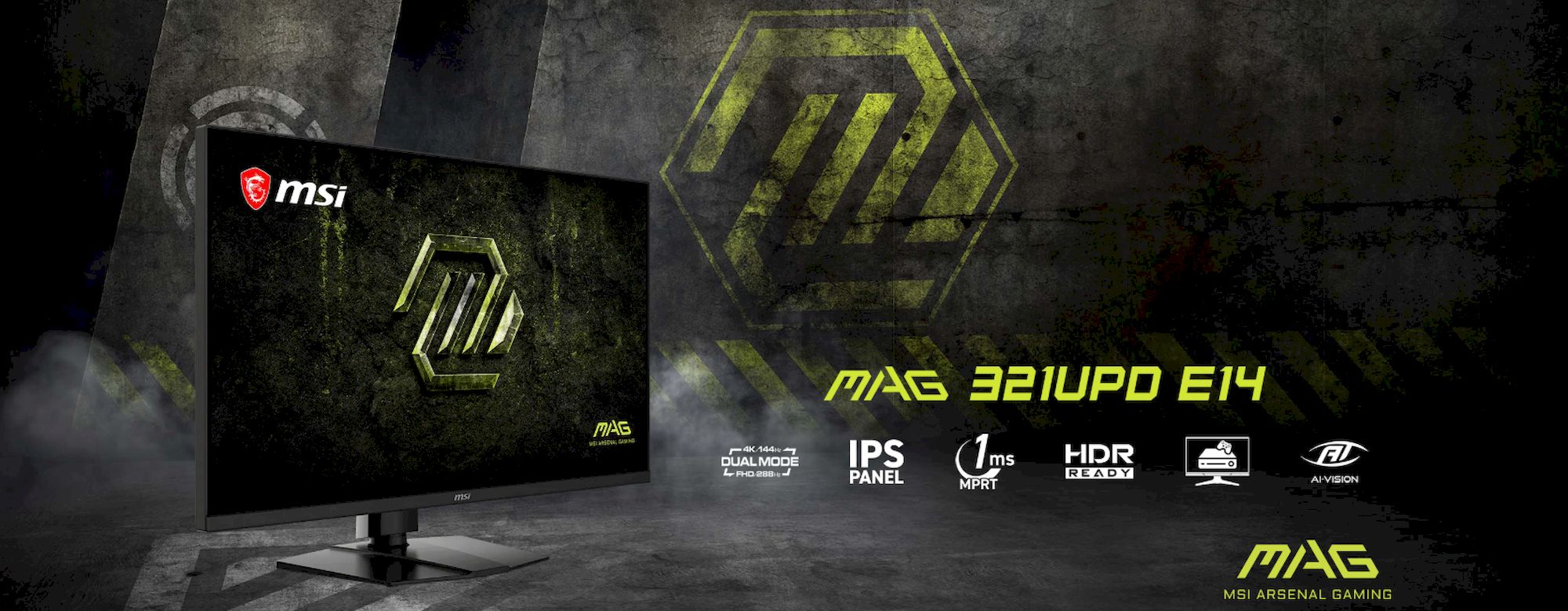 MSI MAG 321UPD E14 herní monitor 32"
