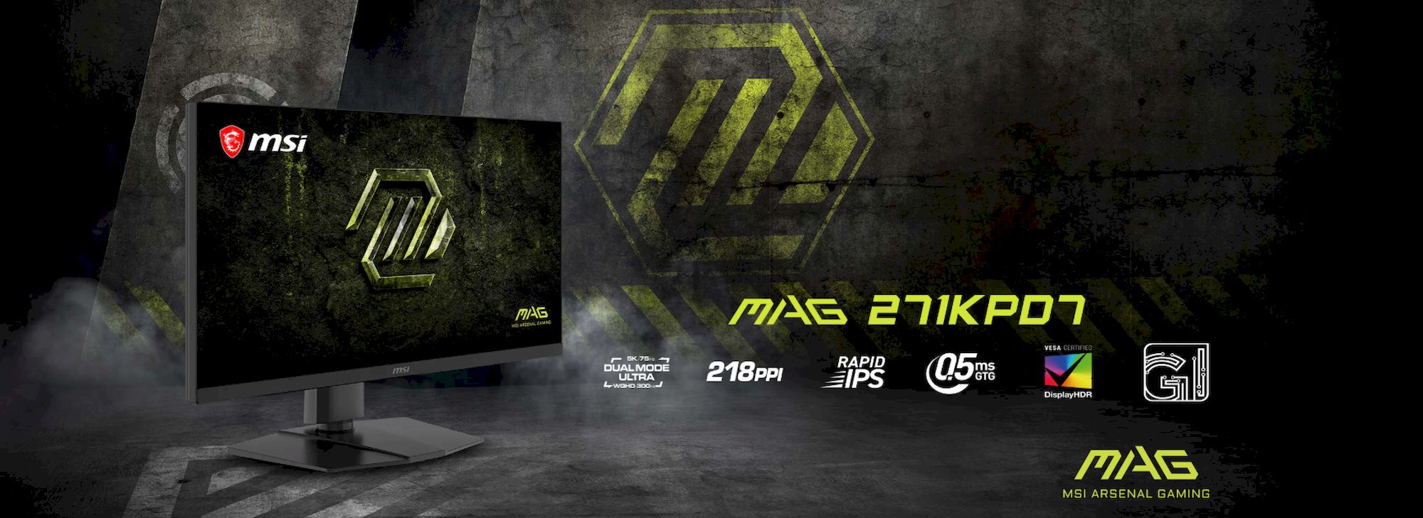 MSI MAG 271KPD7 herní monitor 27"