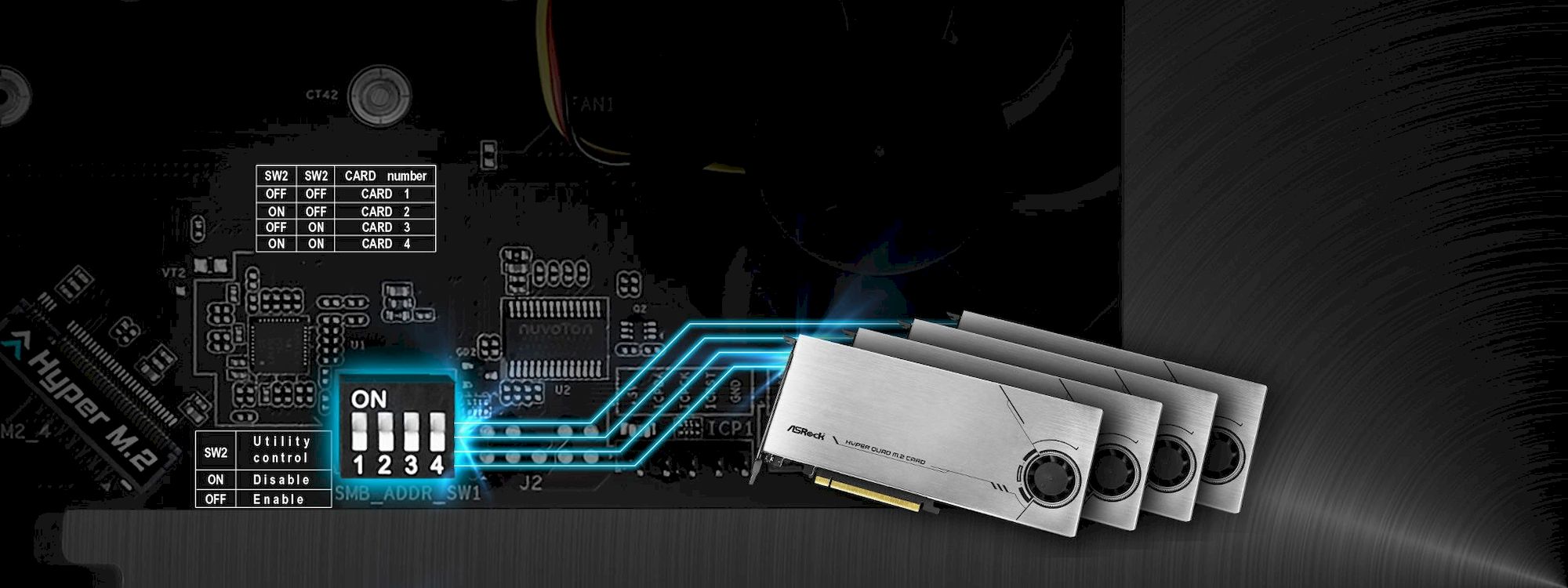 ASRock HYPER QUAD M.2 CARD