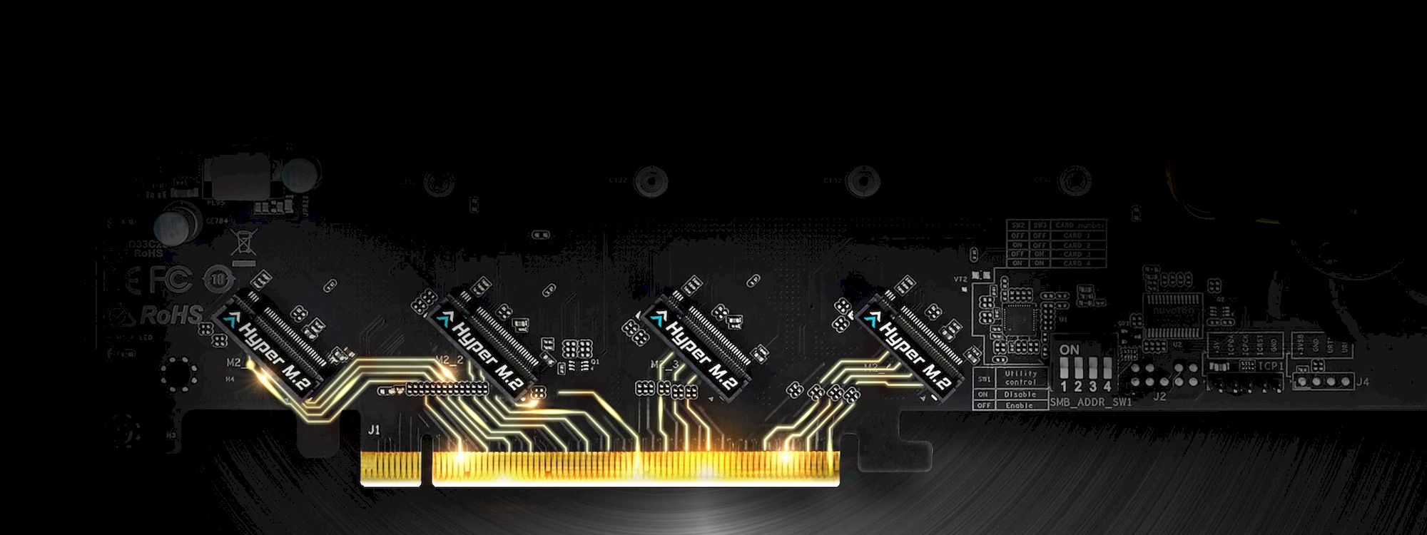 ASRock HYPER QUAD M.2 CARD