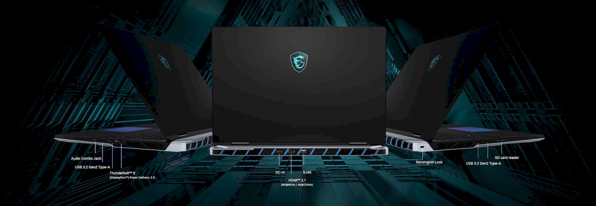 MSI Titan 18 HX (A2WJ-1286CZ) RTX 5090 černý