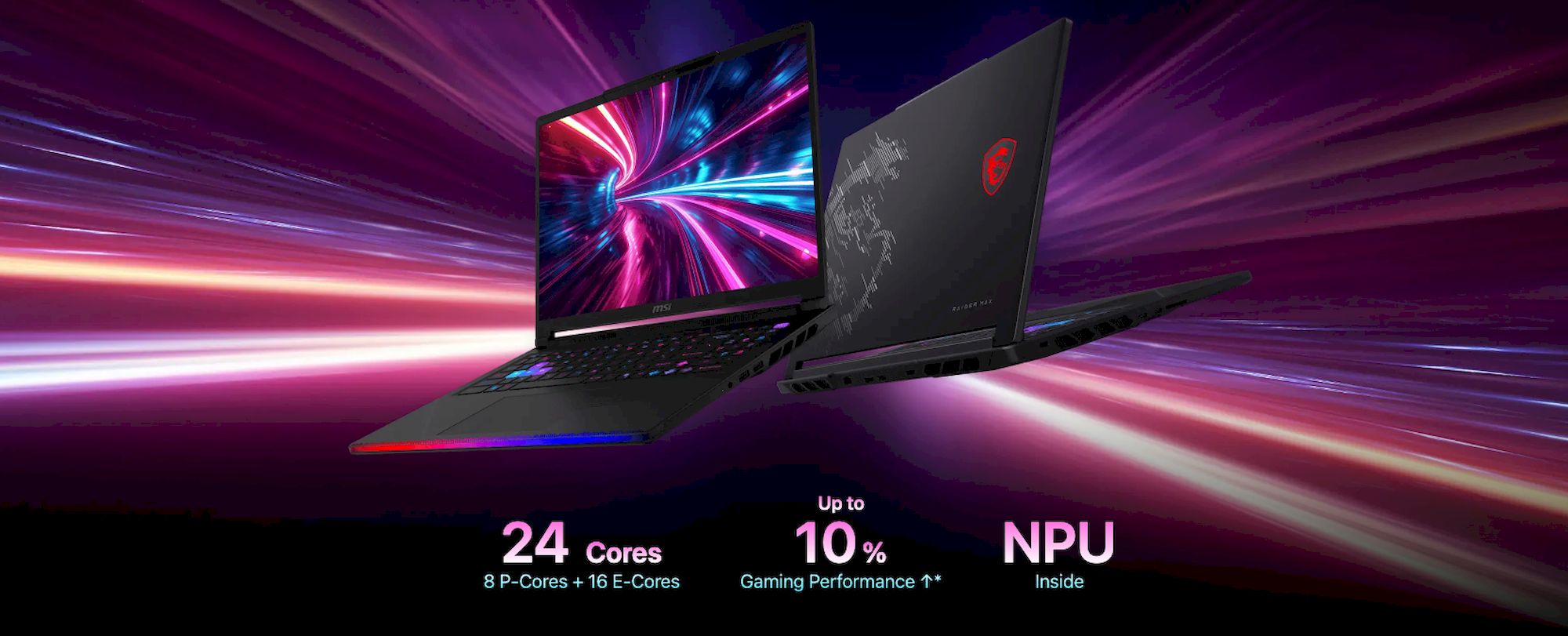 MSI Raider 16 Max HX (B2WH-244CZ) RTX 5070 Ti černý