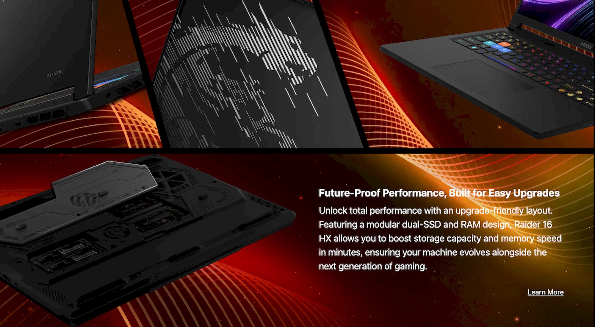MSI Raider 16 HX (B2WH-245XCZ) RTX 5070 Ti černý