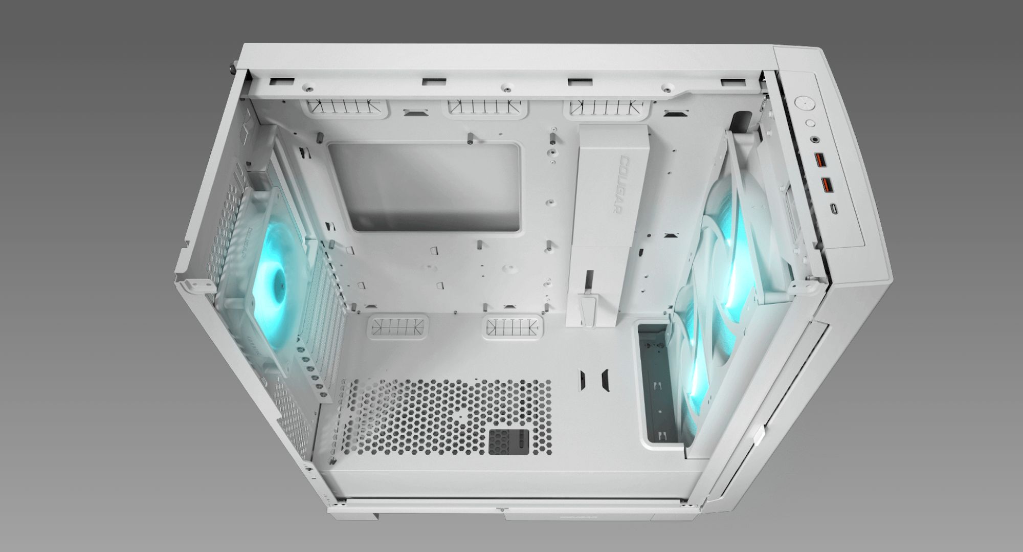 COUGAR AIRFACE ECO RGB černá