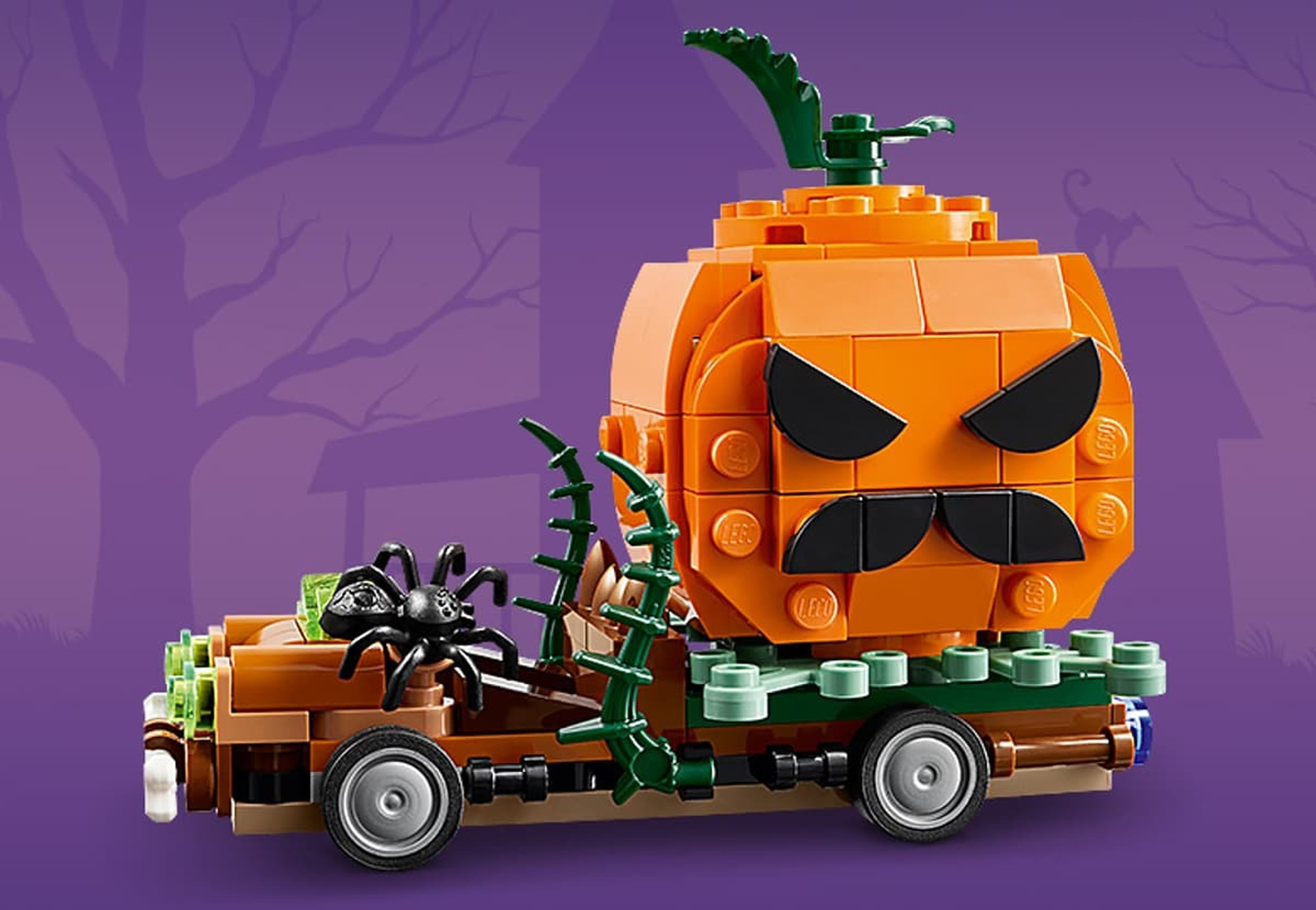 LEGO Iconic 40822 Pick-up s halloweenskými tekvicami
