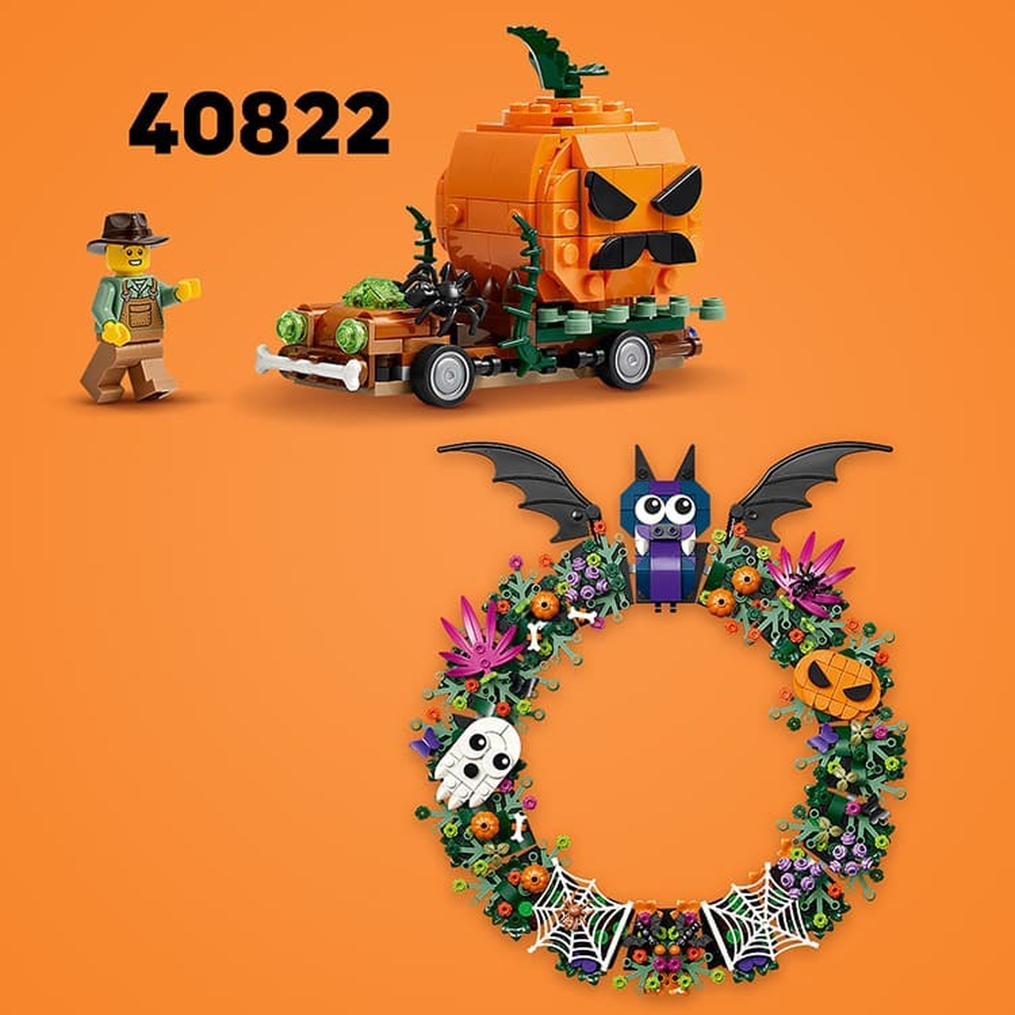 LEGO Iconic 40825 Halloweenský veniec