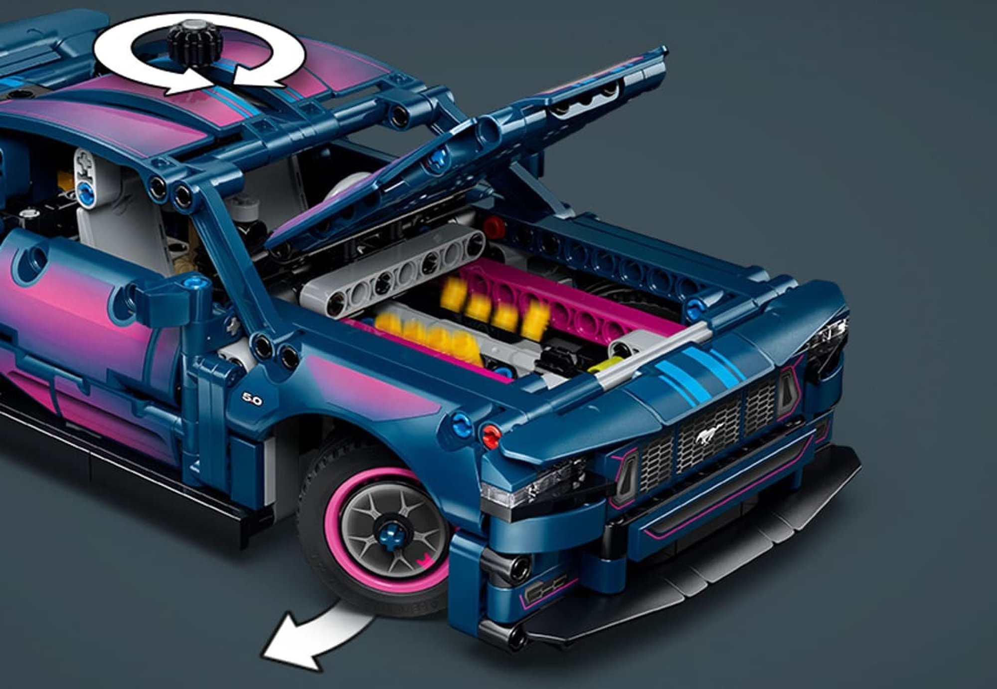 LEGO Technic 42236 Tuningové auto Ford Mustang GT